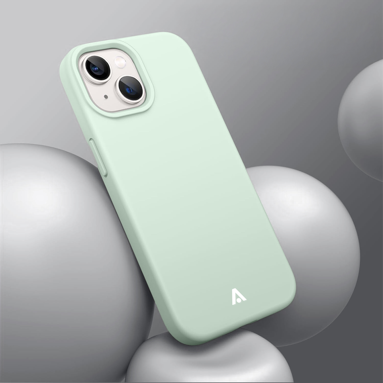 alkaya. | LUCID Silikon Case kompatibel mit Magsafe mint grün, iPhone 15