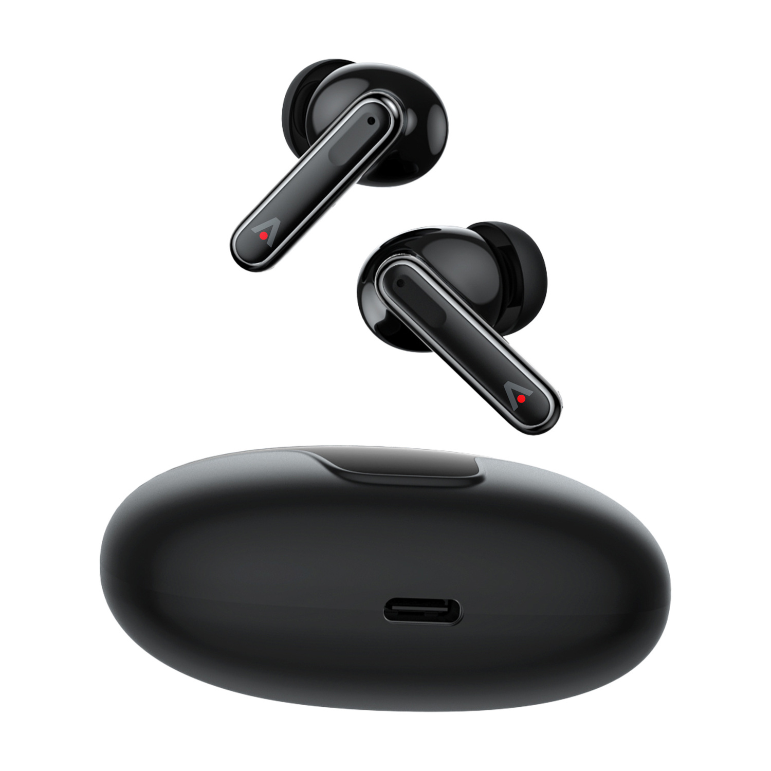 alkaya. | A Buds Quantum Sound | Bluetooth Kopfhörer | Display mit Ladestatus Schwarz