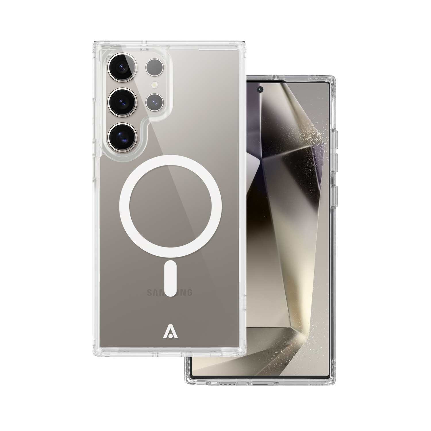 alkaya. | LUCID Clear Case kompatibel mit Magsafe transparent, Samsung S24 Ultra