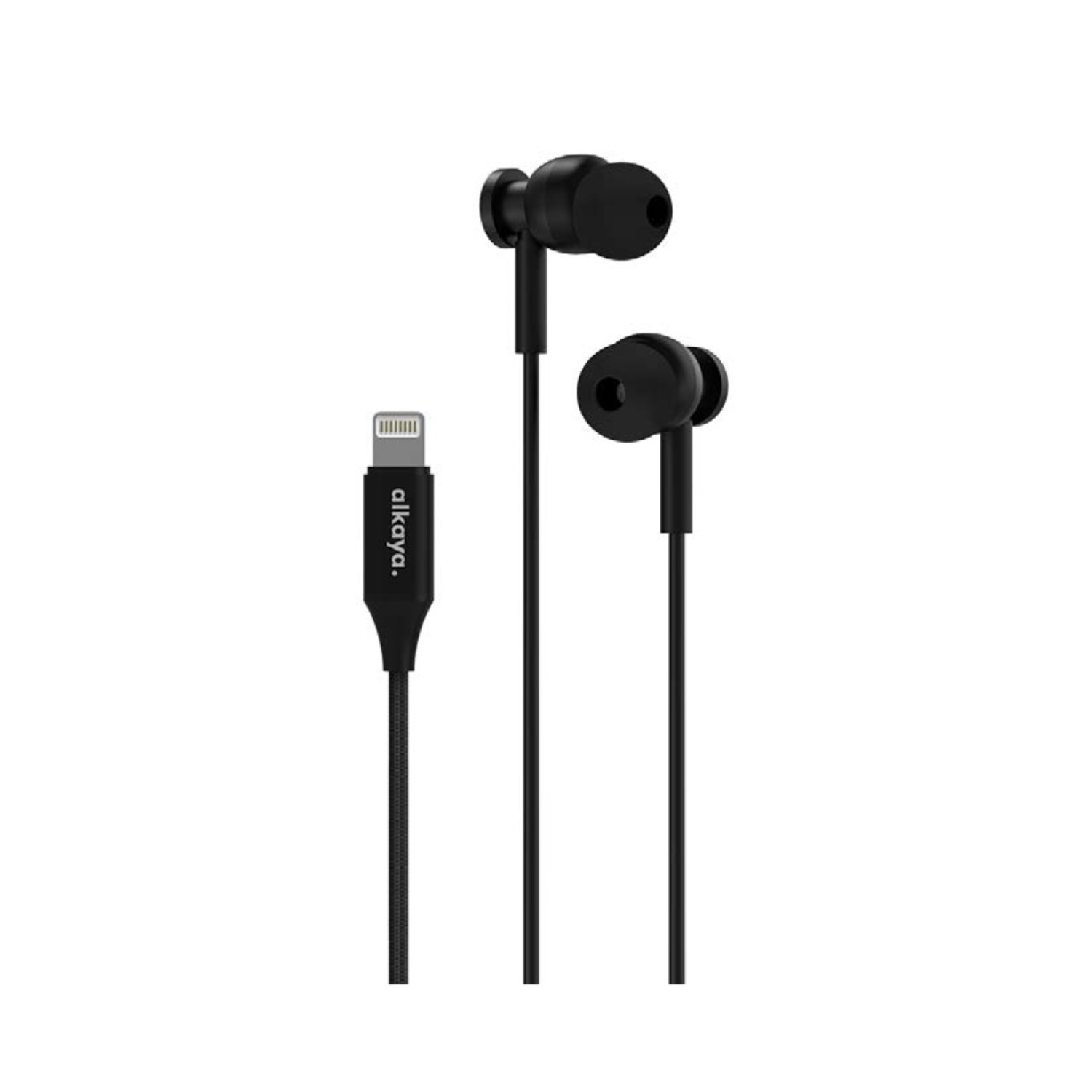alkaya. | Quantum Direct Sound | Lightning Kabel Headset schwarz