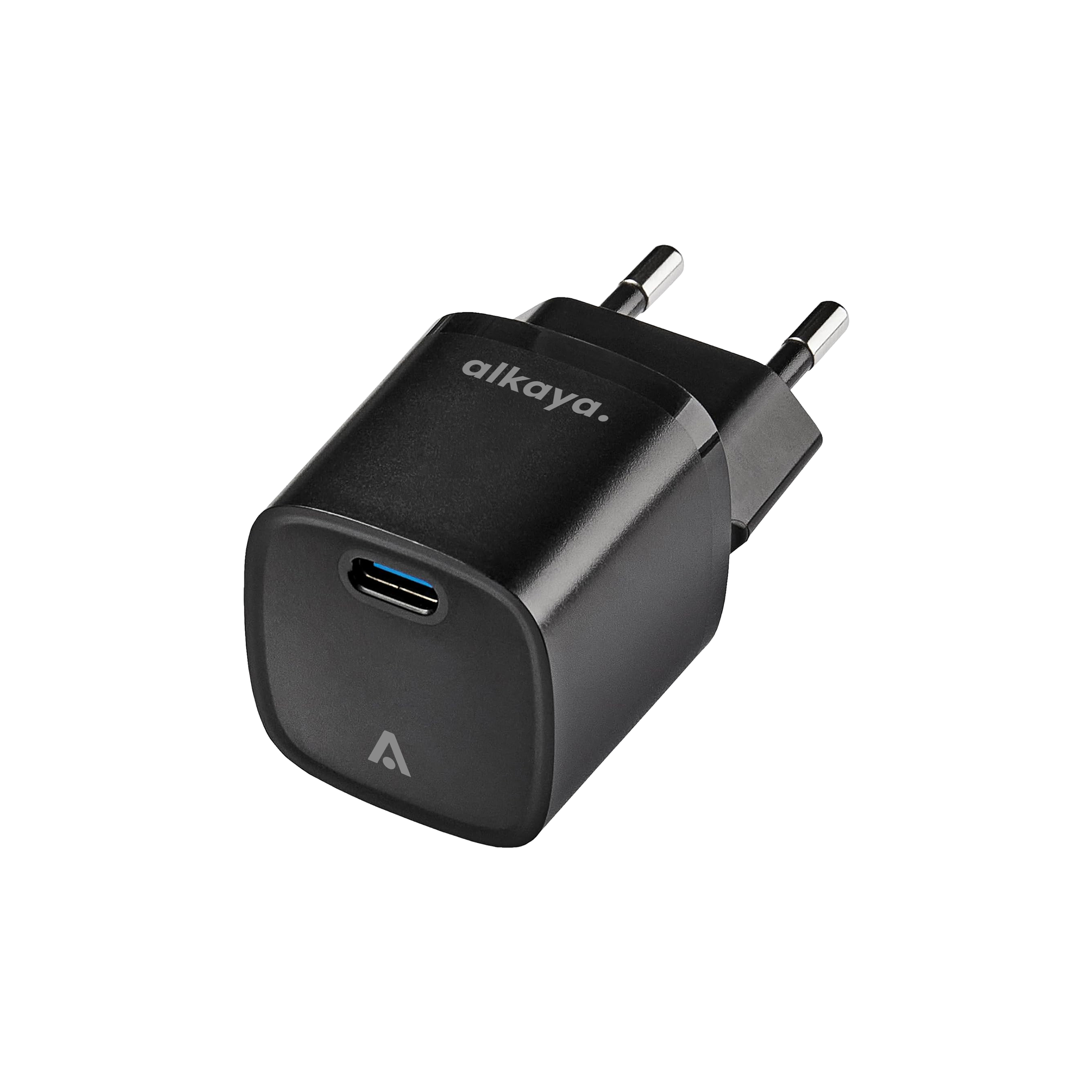 alkaya. | NEXUS | Ladegerät mit GaN Technologie | 20W Schwarz, USB C