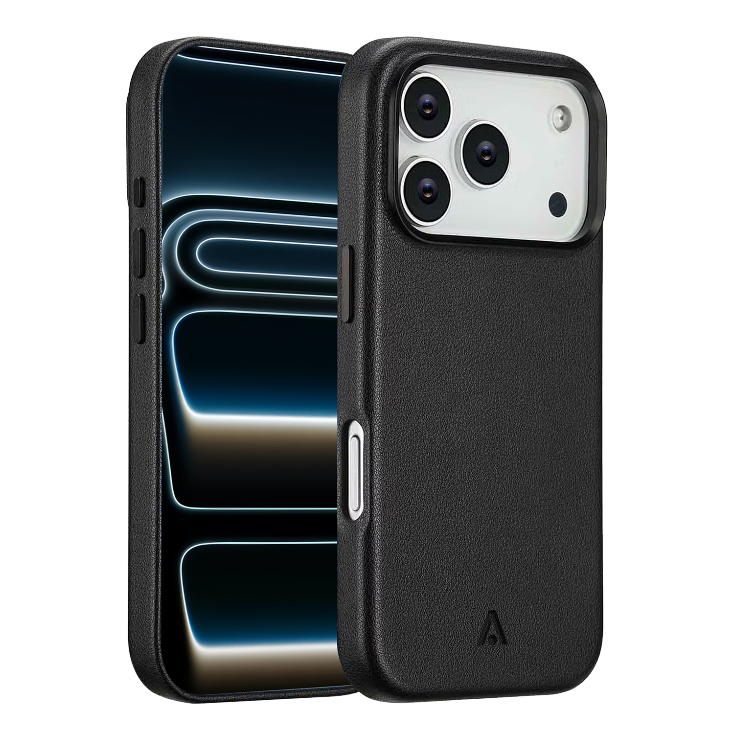 alkaya. | LUCID PU-Leder Case kompatibel mit Magsafe schwarz, iPhone 18 Pro Max/17 Pro Max