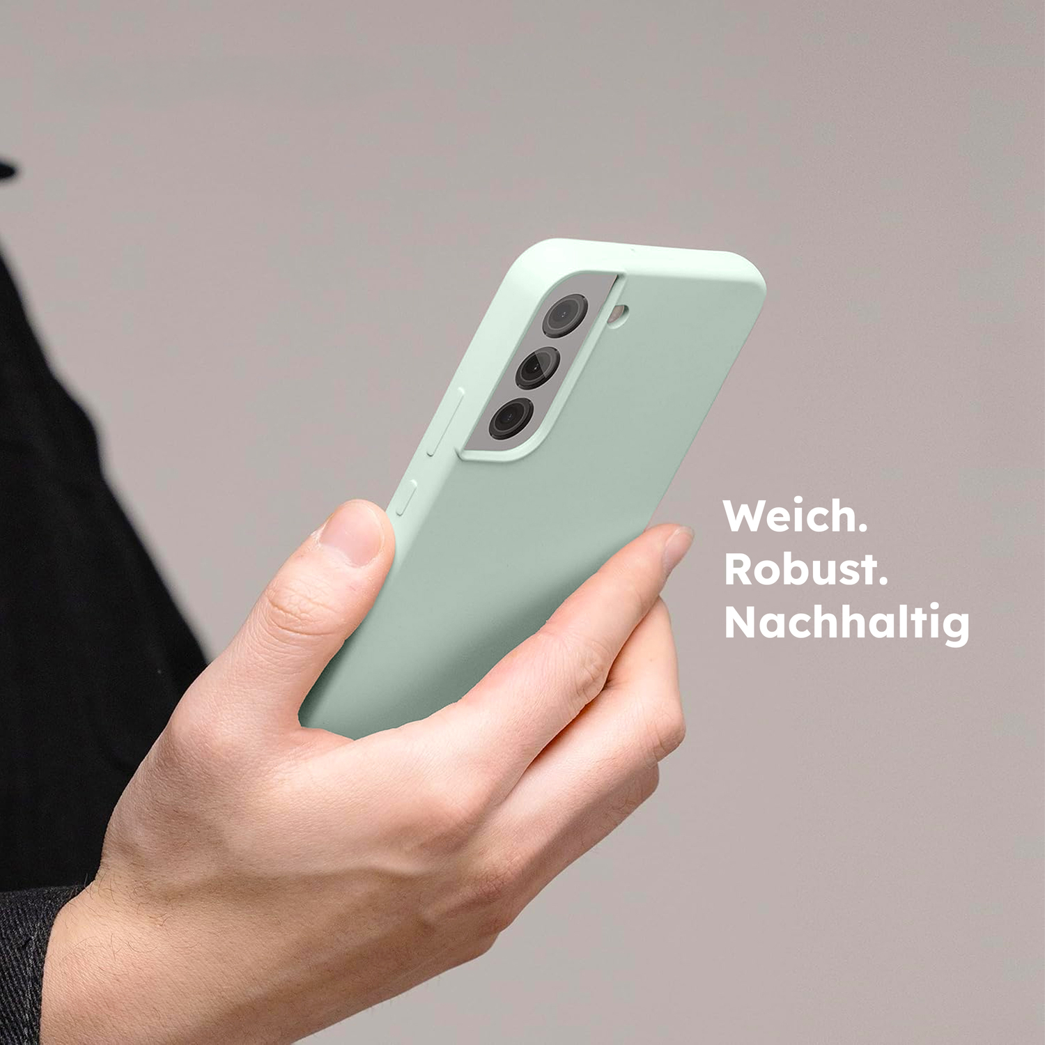 alkaya. | LUCID Silikon Case kompatibel mit Magsafe mint grün, Samsund S22