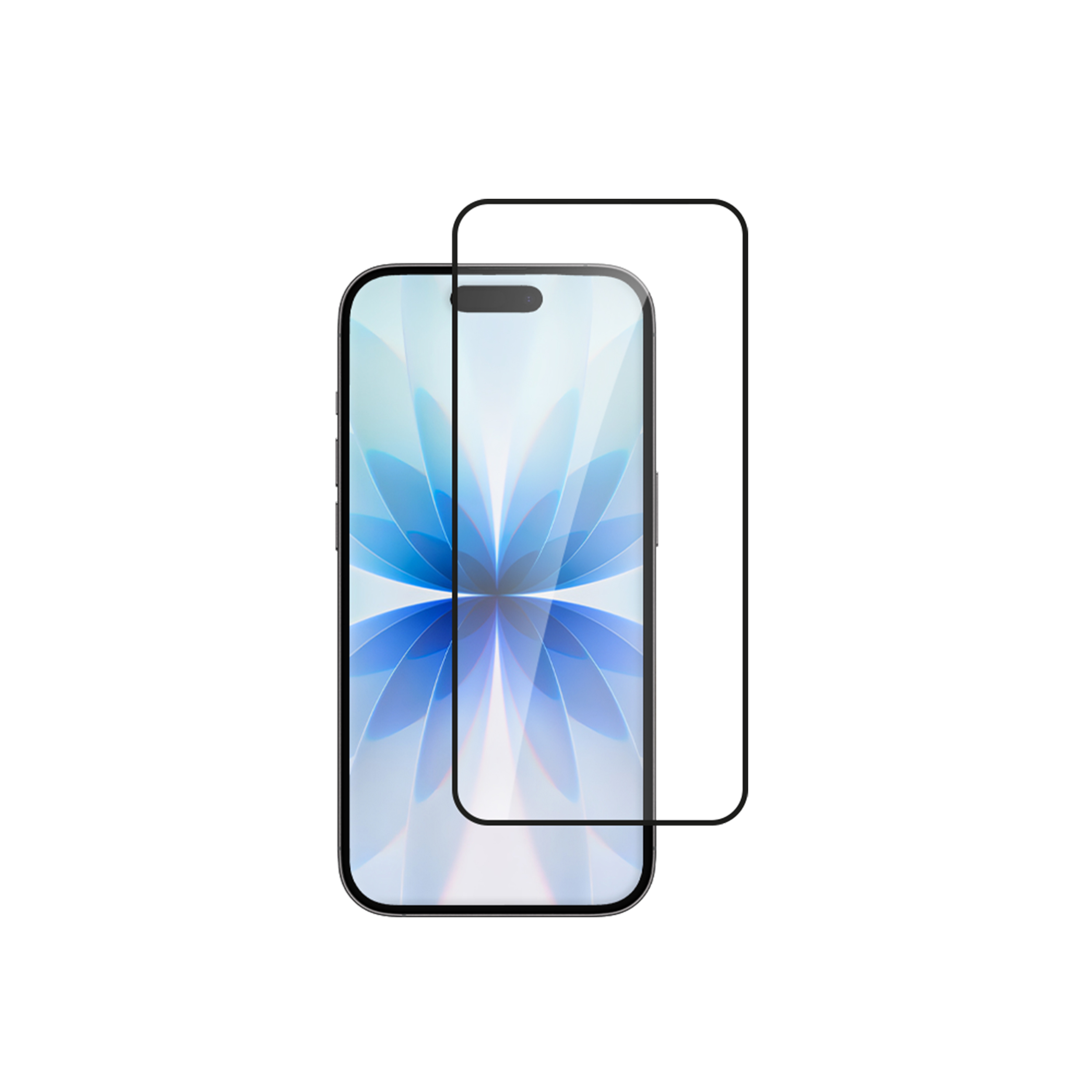 alkaya. | A Shield | Displayschutzglass | 3D Full Cover, transparent, iPhone 17 / iPhone 17 Pro