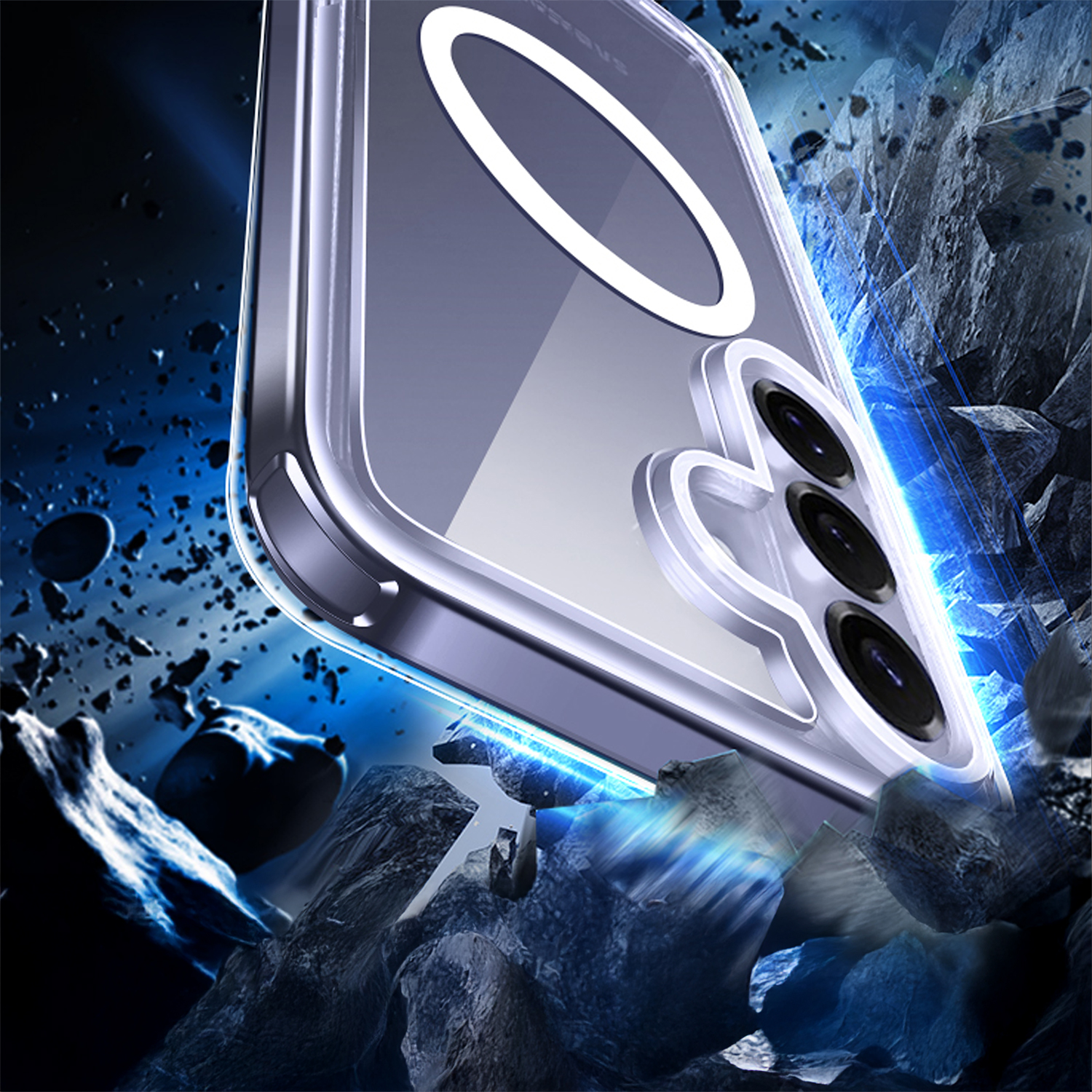 alkaya. | LUCID Clear Case kompatibel mit Magsafe Samsung S26+ transparent