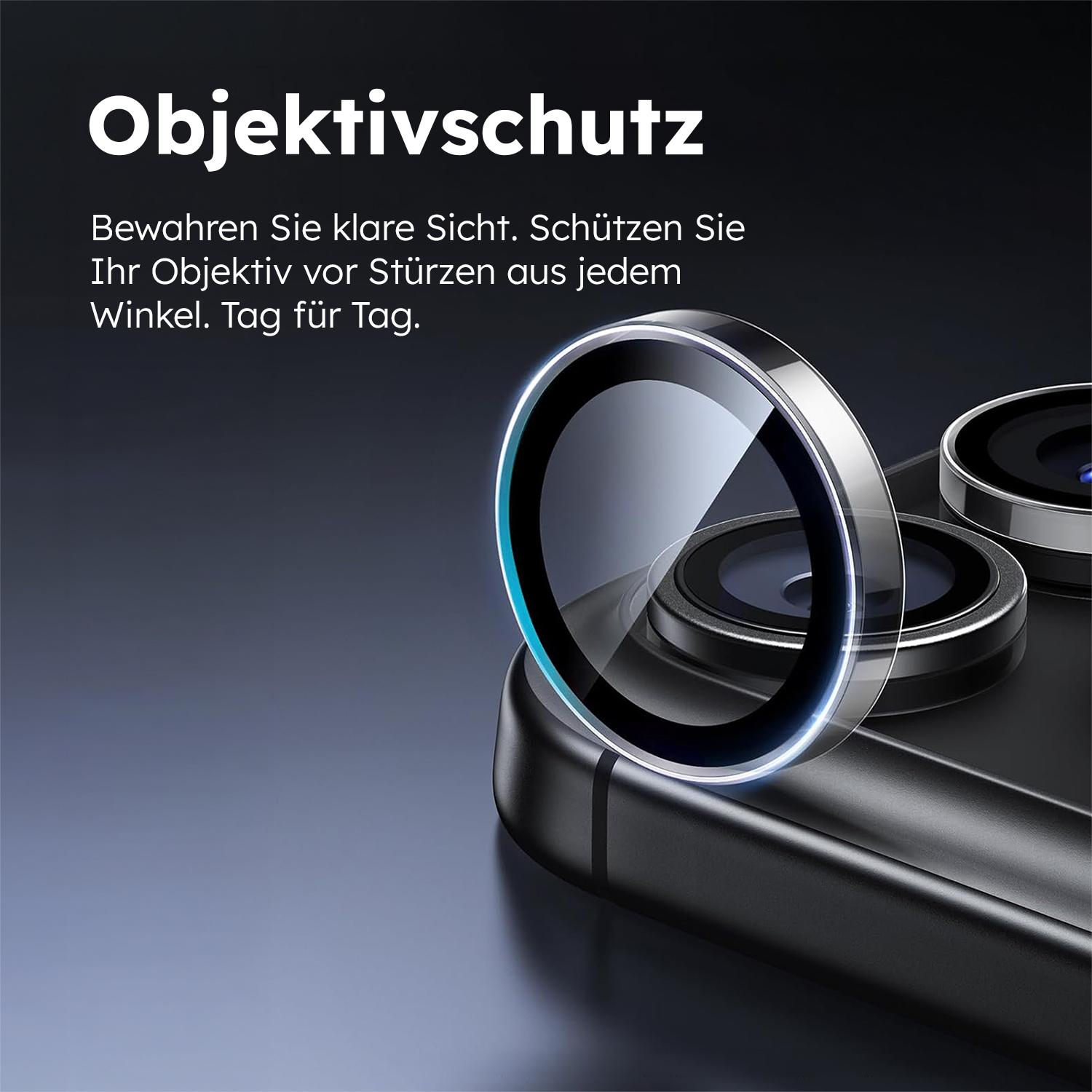 alkaya. | 2 In 1 A Shield | 2x Displayschutzglas mit Installation Kit + 1x Kameraschutzglas, privacy, iPhone 18 Pro