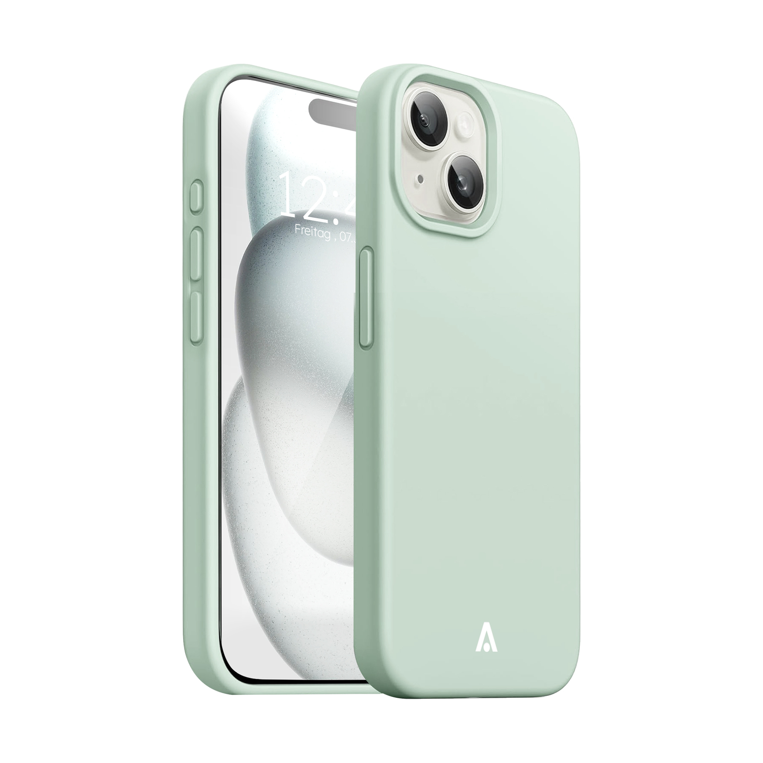 alkaya. | LUCID Silikon Case kompatibel mit Magsafe mint grün, iPhone 15