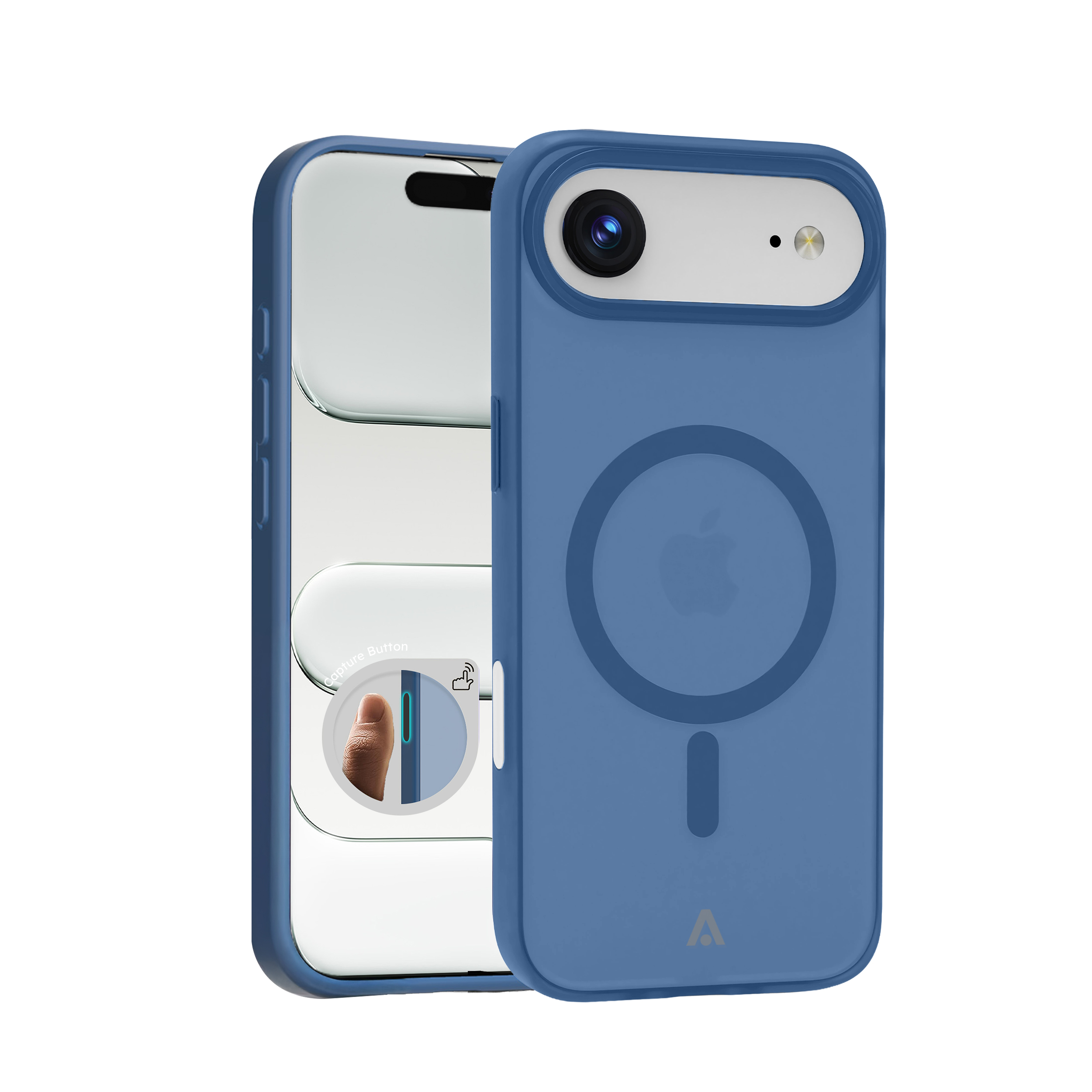 alkaya. | LUCID Protect Case kompatibel mit Magsafe blau, iPhone 17 Air