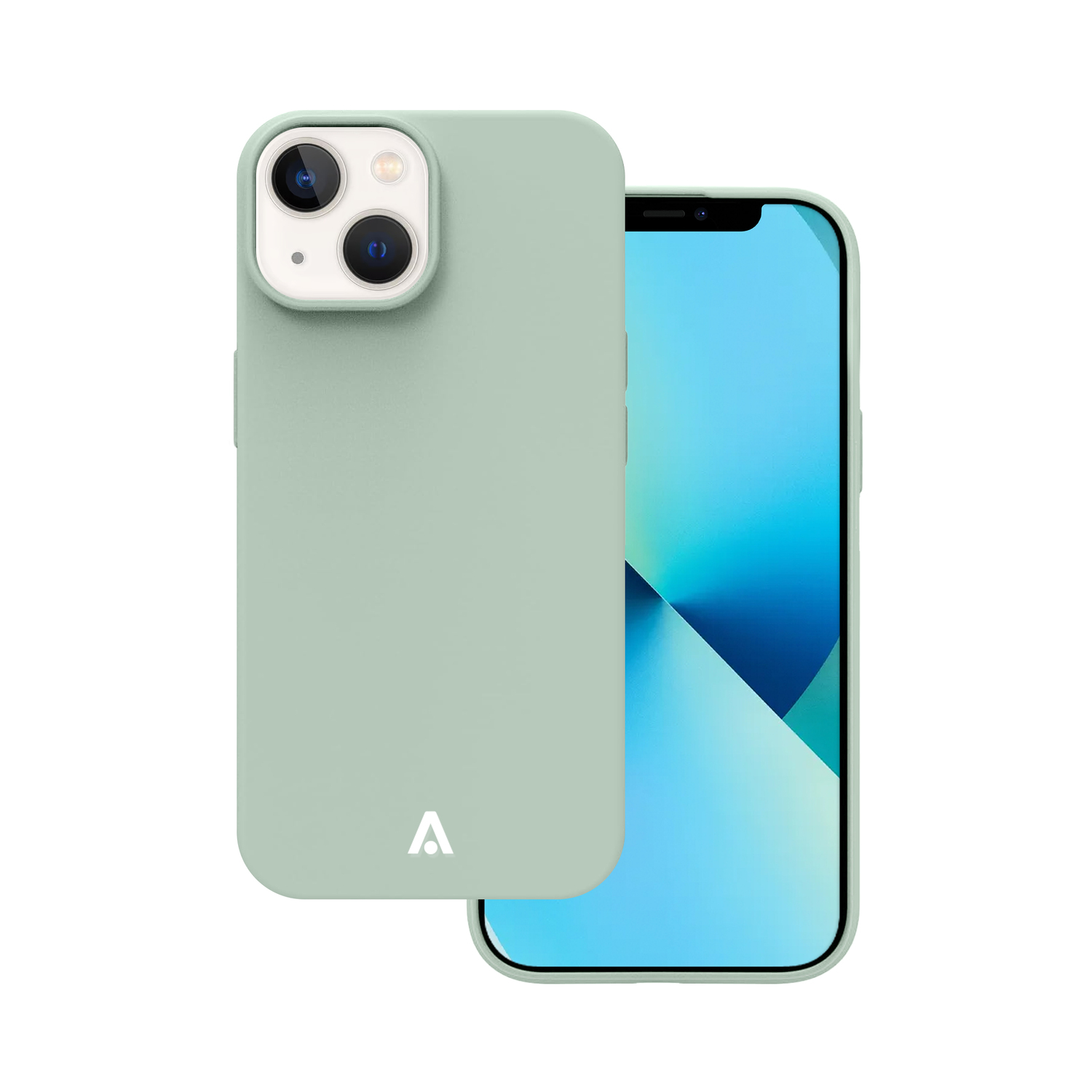 alkaya. | LUCID Silikon Case kompatibel mit Magsafe mint grün, iPhone 13