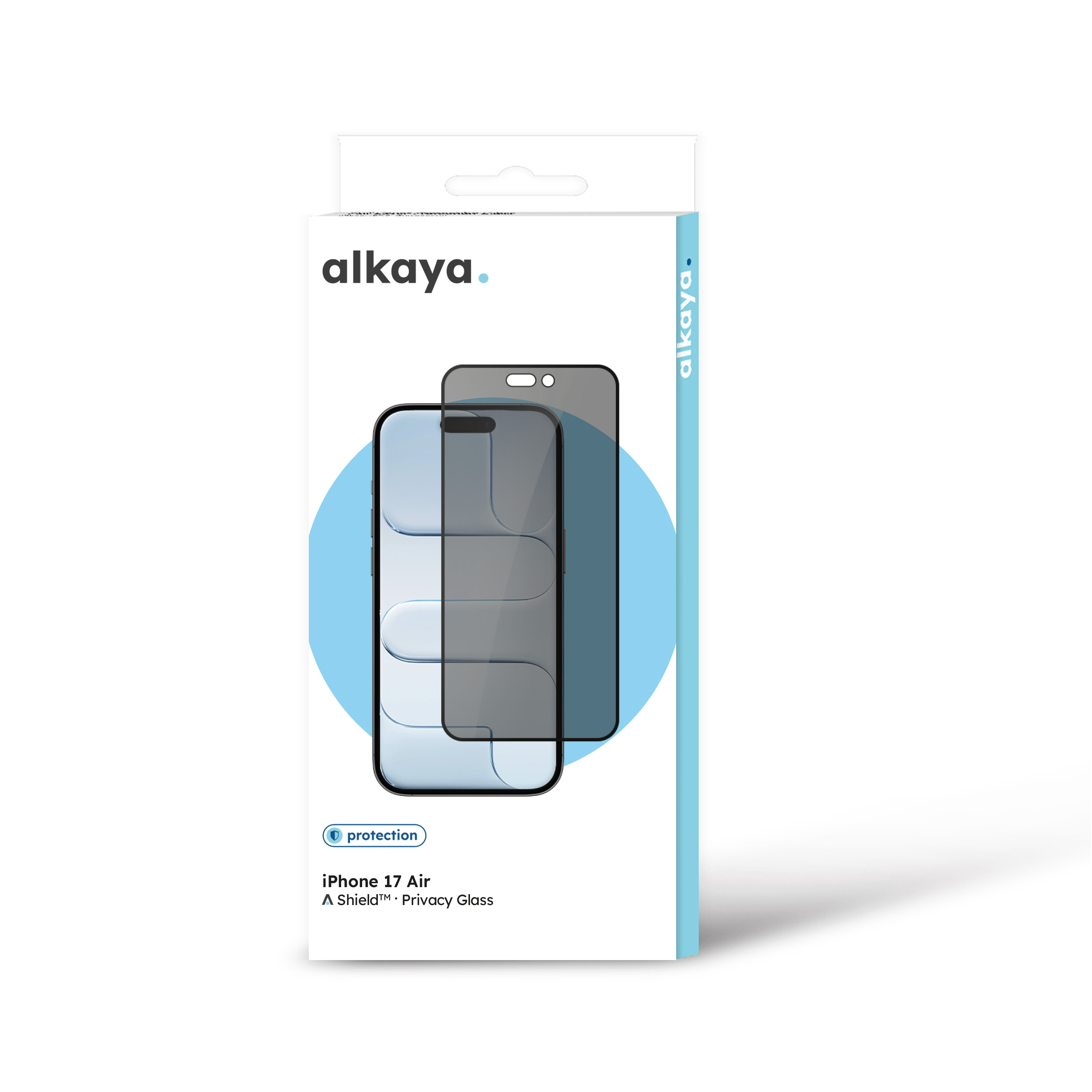 alkaya. | A Shield | Displayschutzglass | 3D Full Cover, privacy, iPhone 17 Air