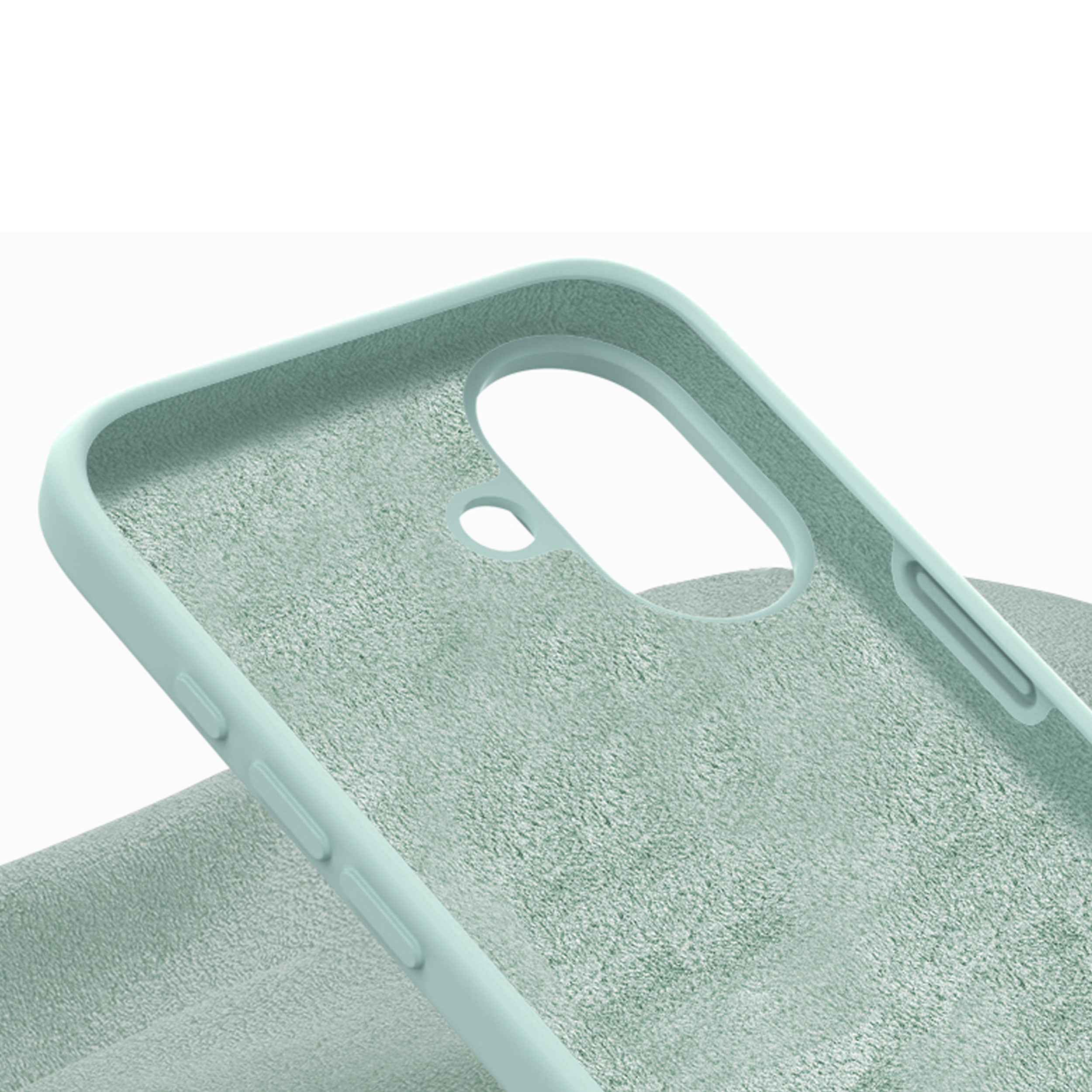 alkaya. | LUCID Silikon Case kompatibel mit Magsafe mintgrün, iPhone 17