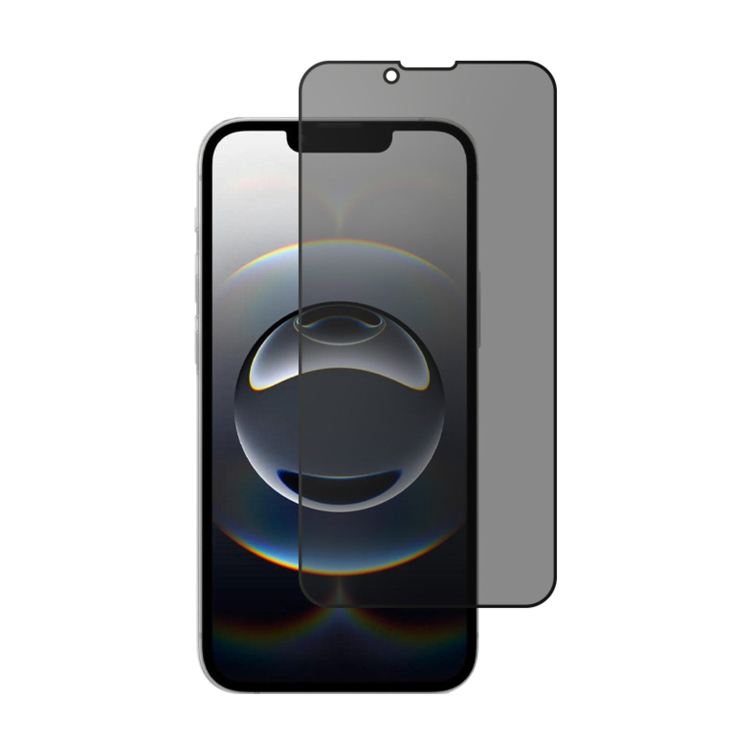 alkaya. | A Shield | Displayschutzglas | 3D Full Cover, Privacy iPhone 16e