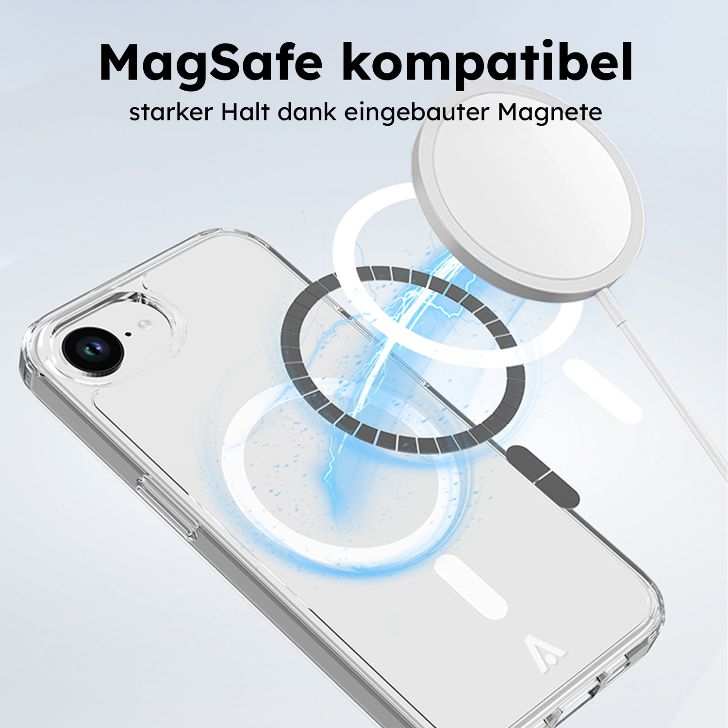 alkaya. | LUCID Clear Case kompatibel mit Magsafe transparent, iPhone 16e