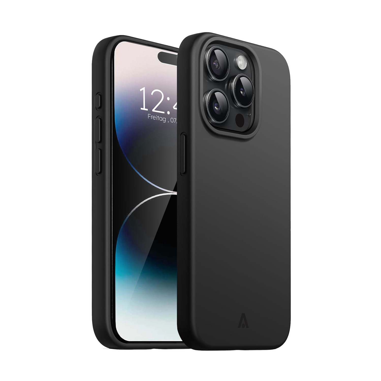 alkaya. | LUCID Silikon Case kompatibel mit Magsafe schwarz, iPhone 14 Pro Max