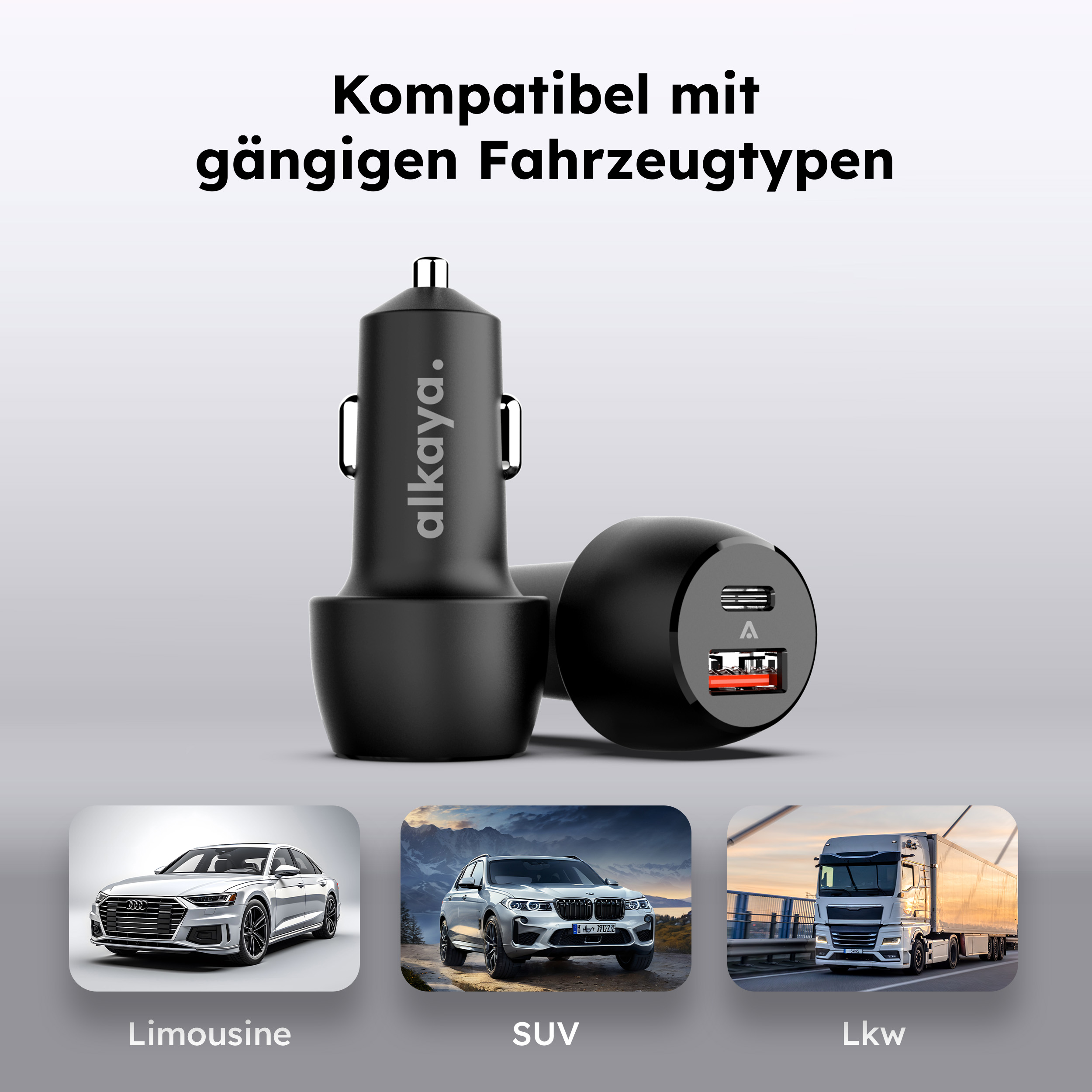 alkaya. | Nexus KFZ Charger Set für Zigaretten Anzünder / 12 Volt Anschluss