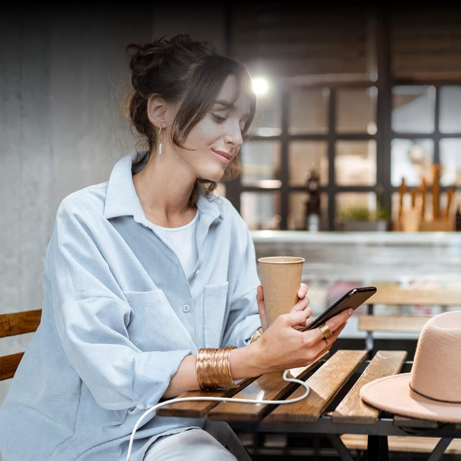 alkaya. | Speed Flex | Datenkabel | Silikon | USB A+C Weiß, 1 Meter