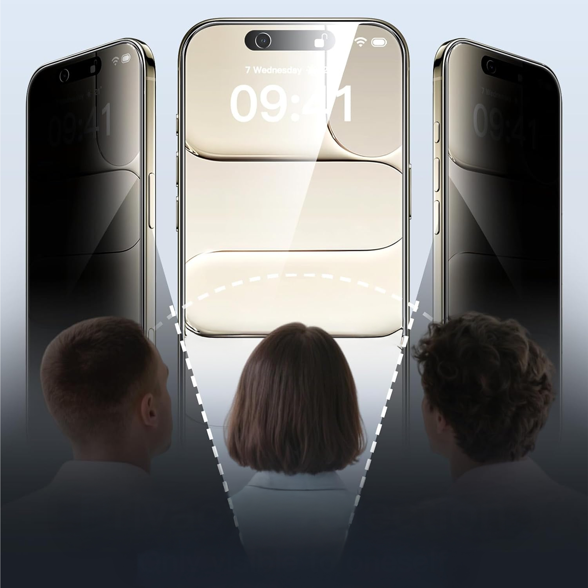 alkaya. | A Shield | Displayschutzglass | 3D Full Cover, privacy, iPhone 17 Air