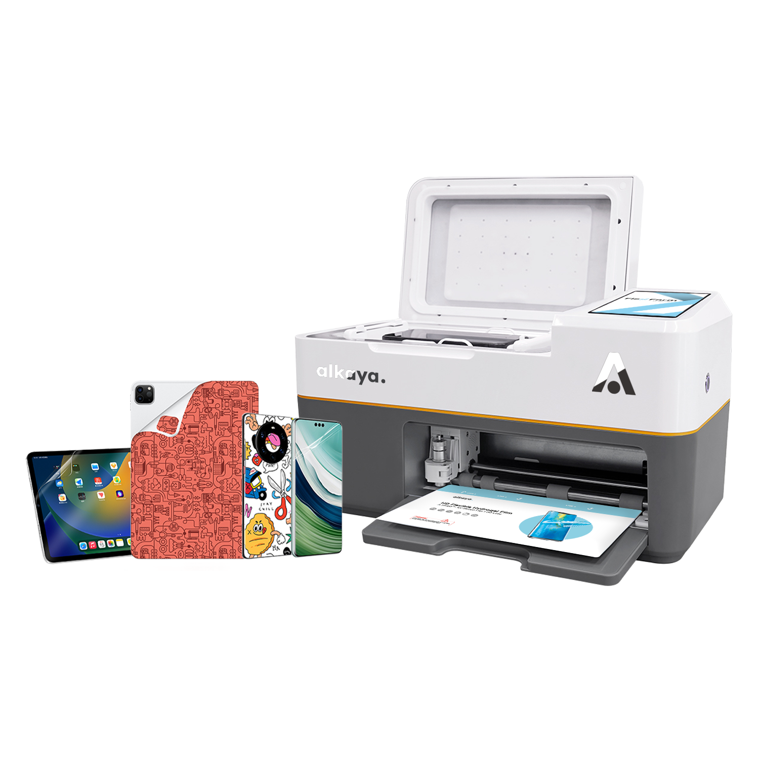 A ShieldTM Flex Form „easy“  Screen Protector Film Cutting Applying Machine . 12,9"