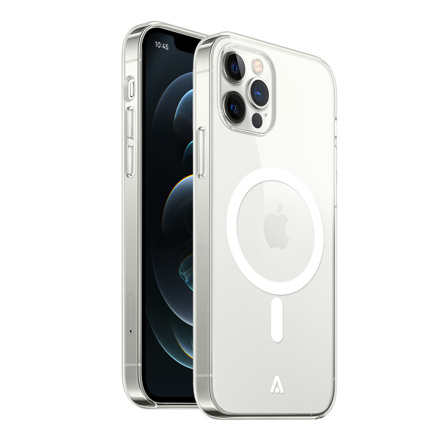 alkaya. | LUCID Clear Case kompatibel mit Magsafe transparent, iPhone 12 / 12 Pro