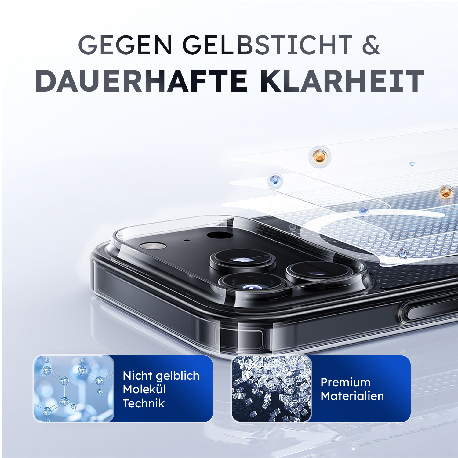 alkaya. | LUCID Clear Case kompatibel mit Magsafe transparent, iPhone 18 Pro Max/17 Pro Max