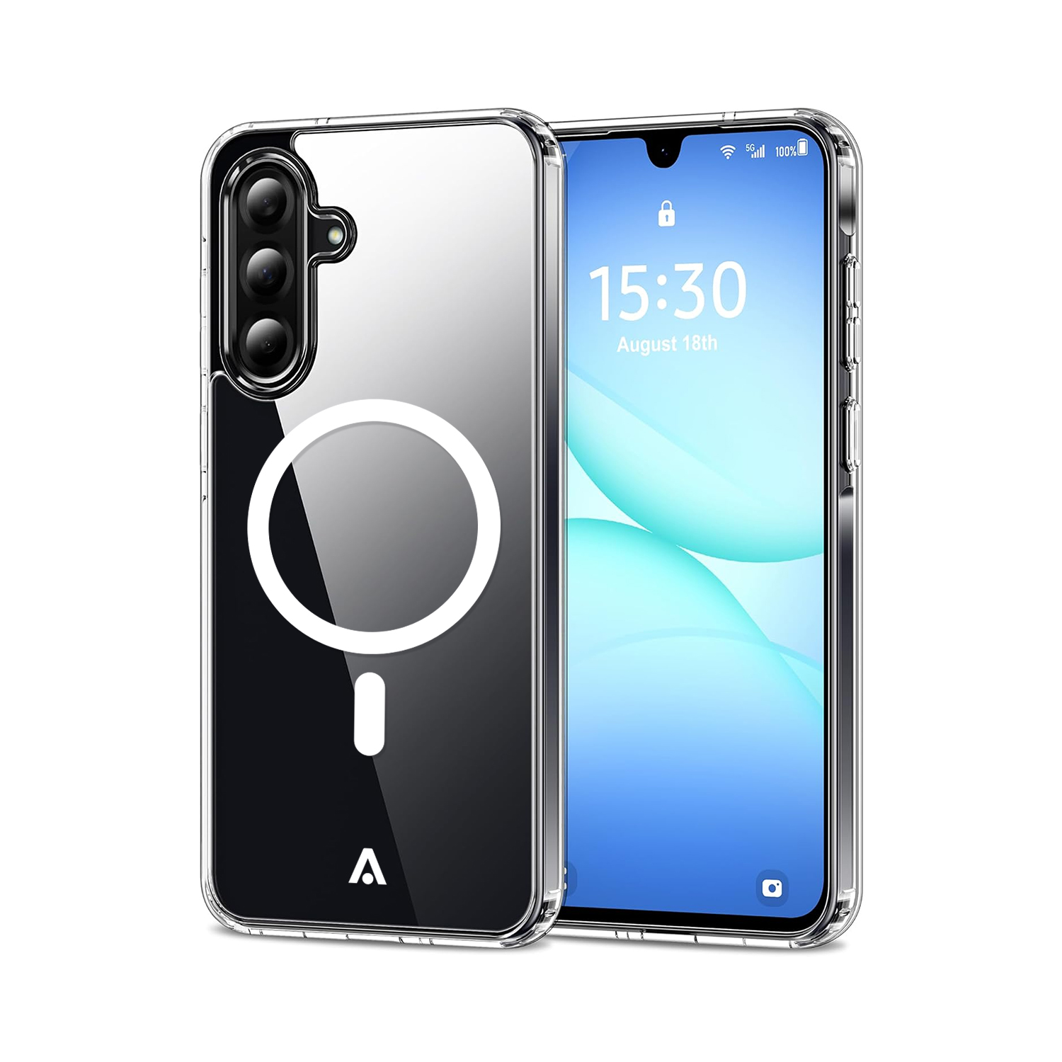 alkaya. | LUCID Clear Case kompatibel mit Magsafe, Samsung A17 transparent