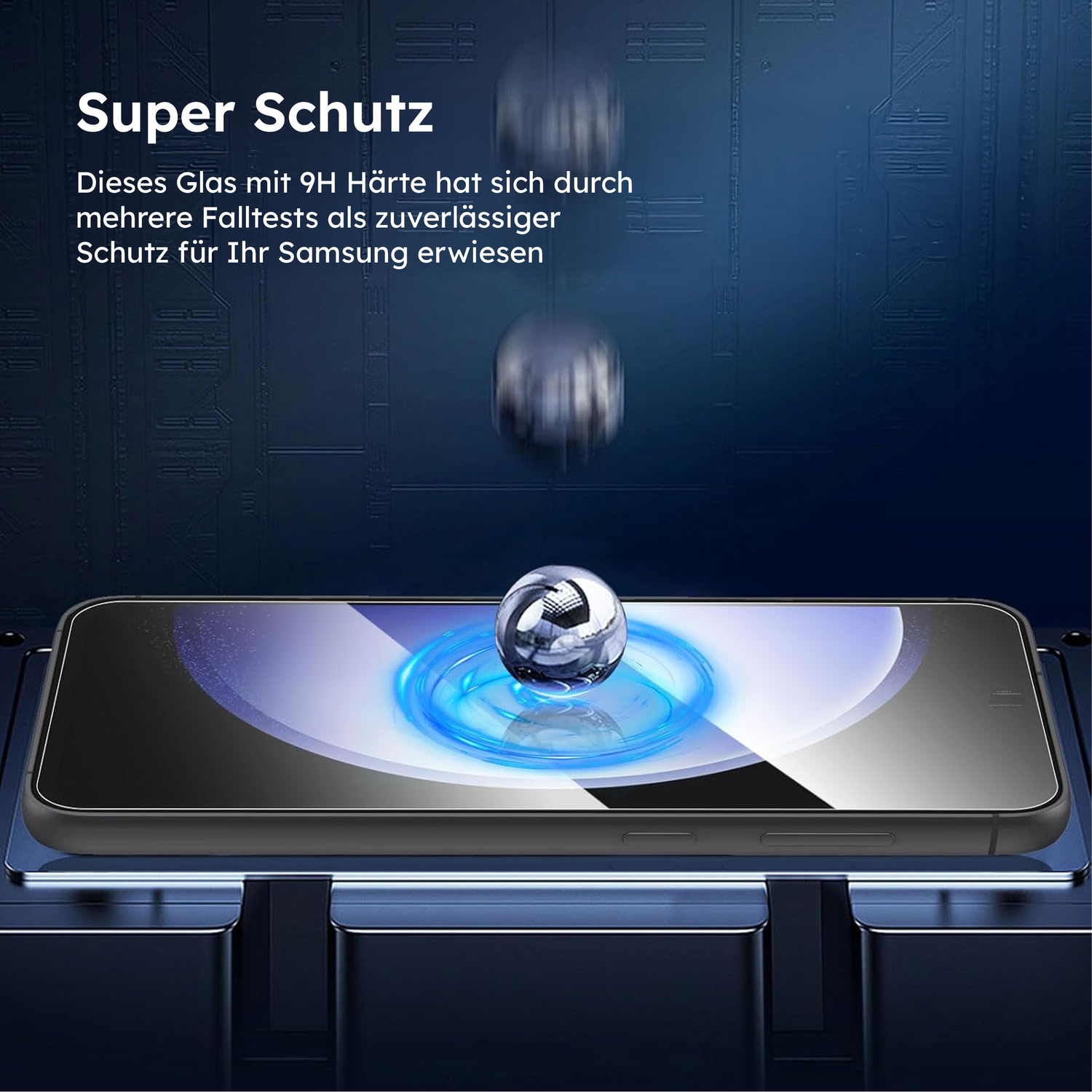 alkaya. | A Shield | Displayschutzglas | 3D Full Cover transparent, Samsung Galaxy S23+