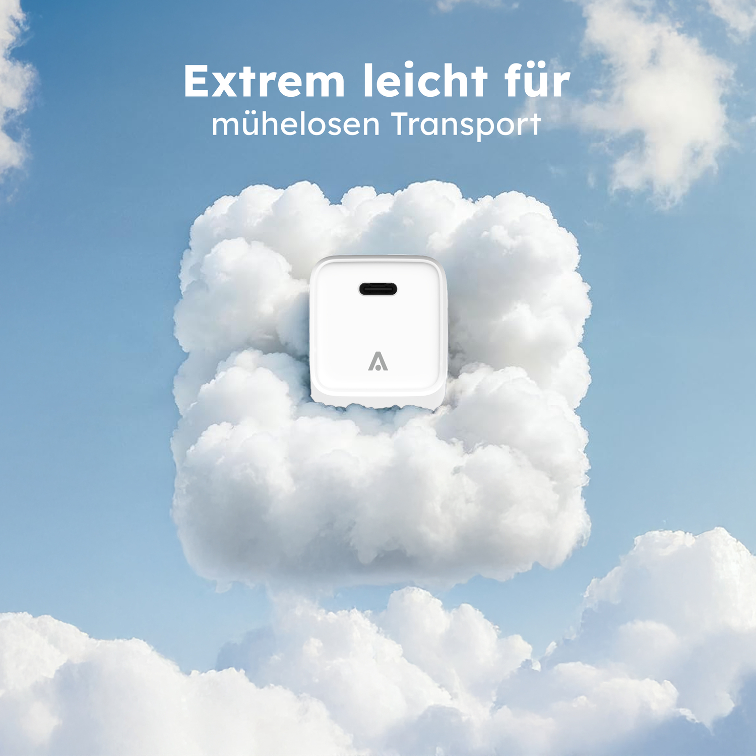 alkaya. | NEXUS | Ladegerät mit GaN Technologie | 20W weiß, USB C