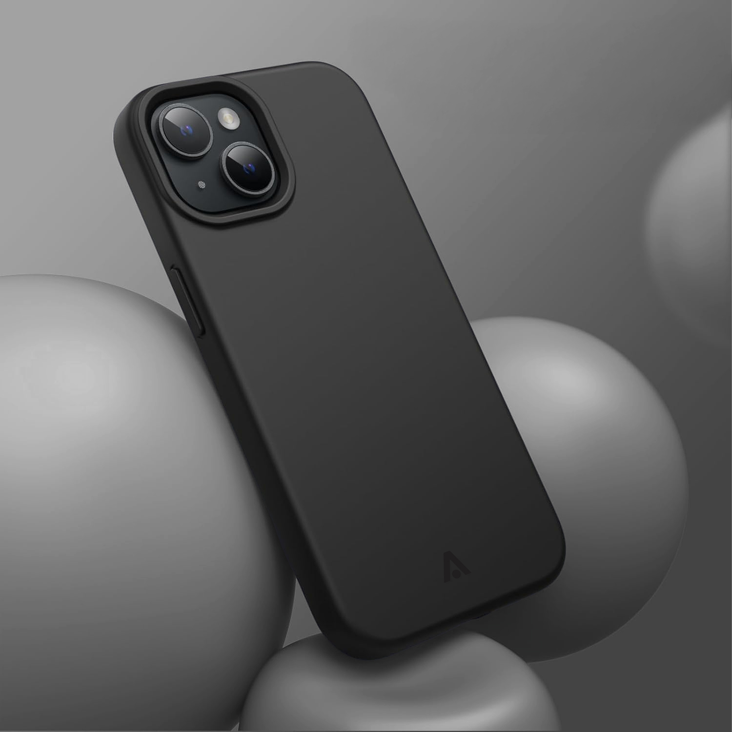 alkaya. | LUCID Silikon Case kompatibel mit Magsafe schwarz, iPhone 15 Plus