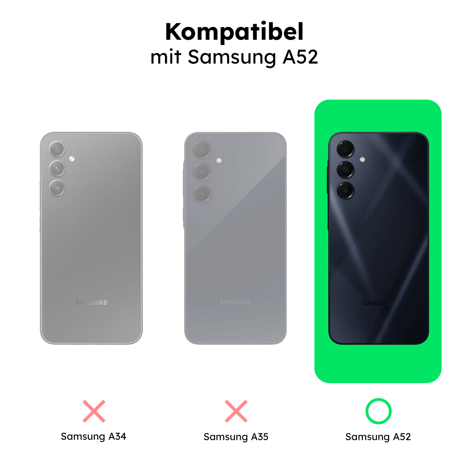 alkaya. | LUCID Clear Case Samsung A52