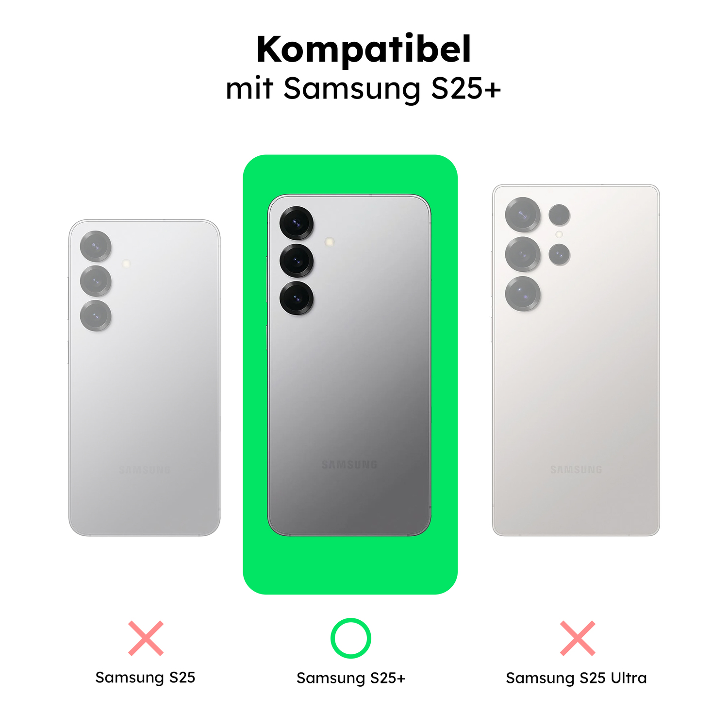 alkaya. | LUCID Clear Case kompatibel mit Magsafe Samsung S25+