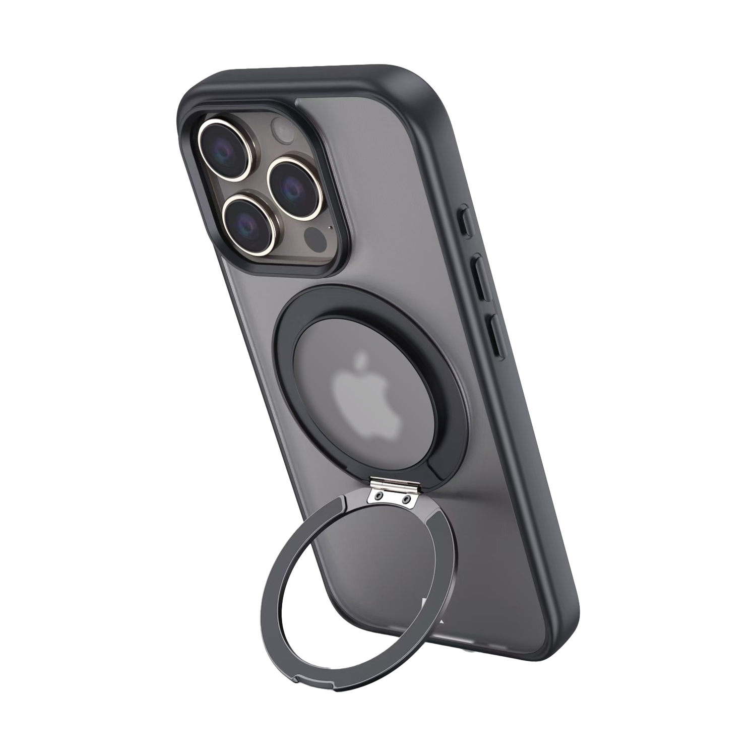 alkaya. | LUCID 360 FlexStand Case kompatibel mit Magsafe schwarz, iPhone 13 Pro Max