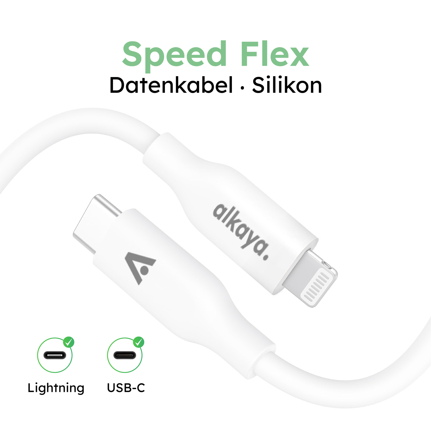 Speed Flex | Datenkabel | Silikon | Universal Kompatibilität