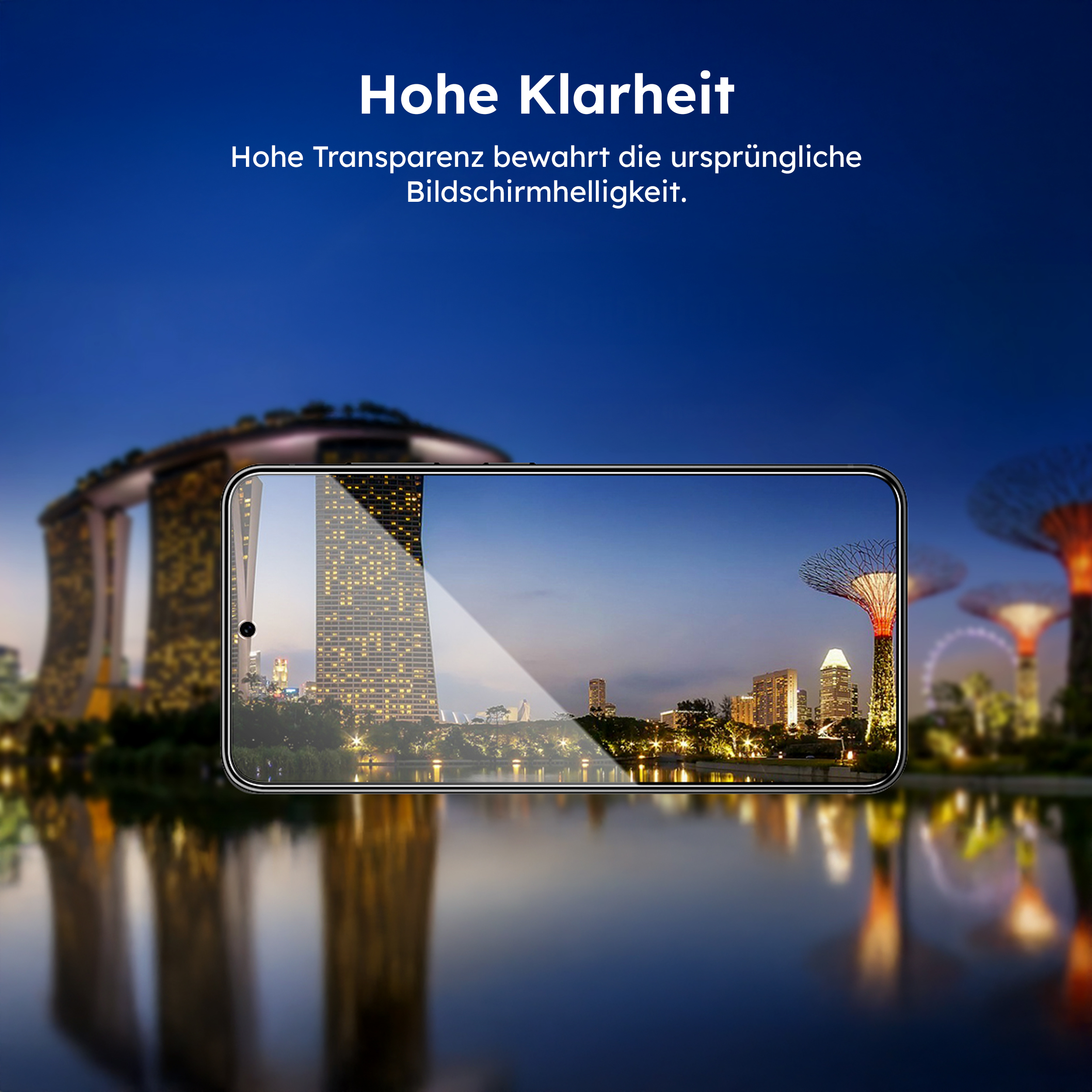 alkaya. | A Shield | Displayschutzglas | 3D Full Cover transparent, Samsung S26 Plus