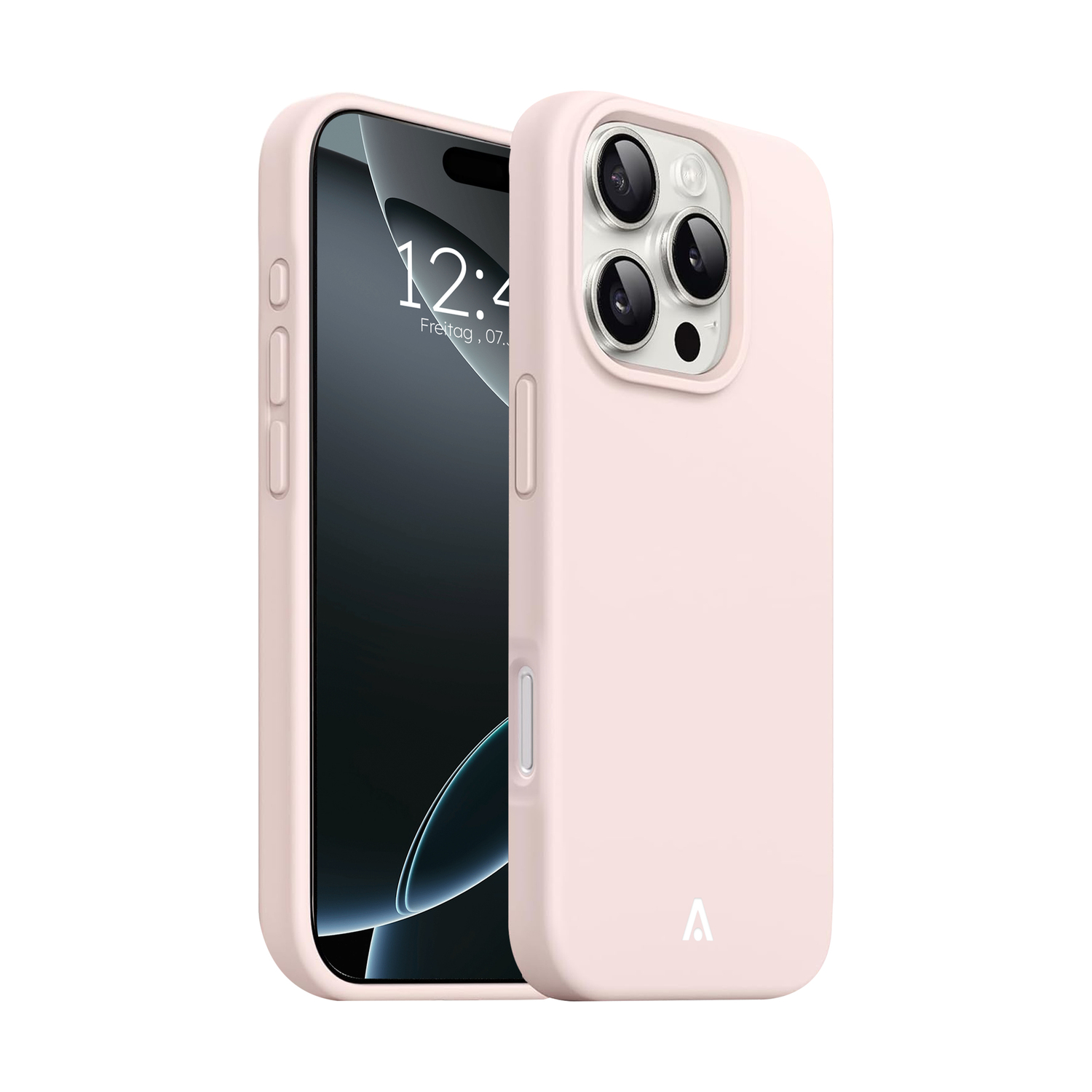 alkaya. | LUCID Silikon Case kompatibel mit Magsafe Pink, iPhone 16 Pro