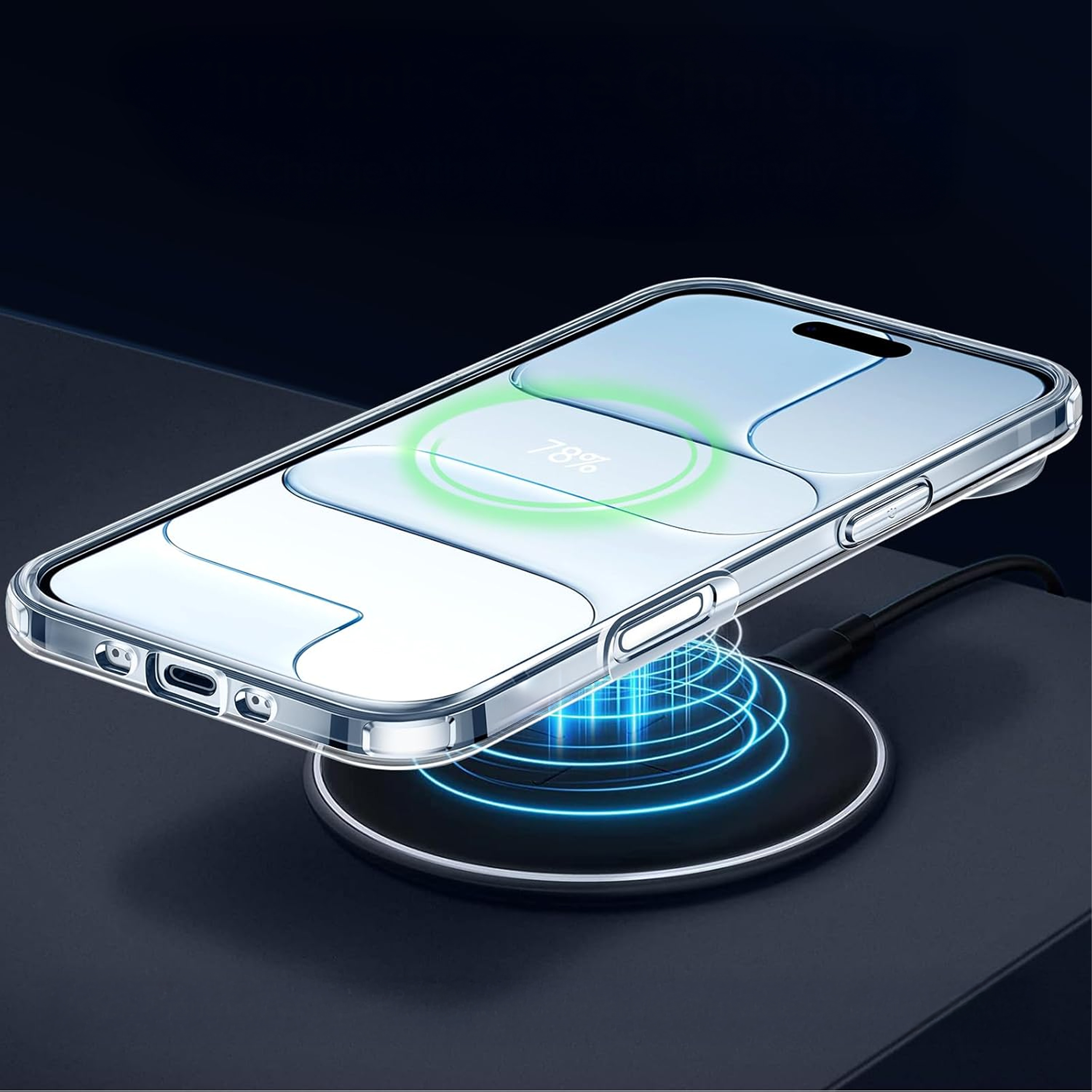 alkaya. | LUCID Clear Case kompatibel mit Magsafe transparent, iPhone 17 Air