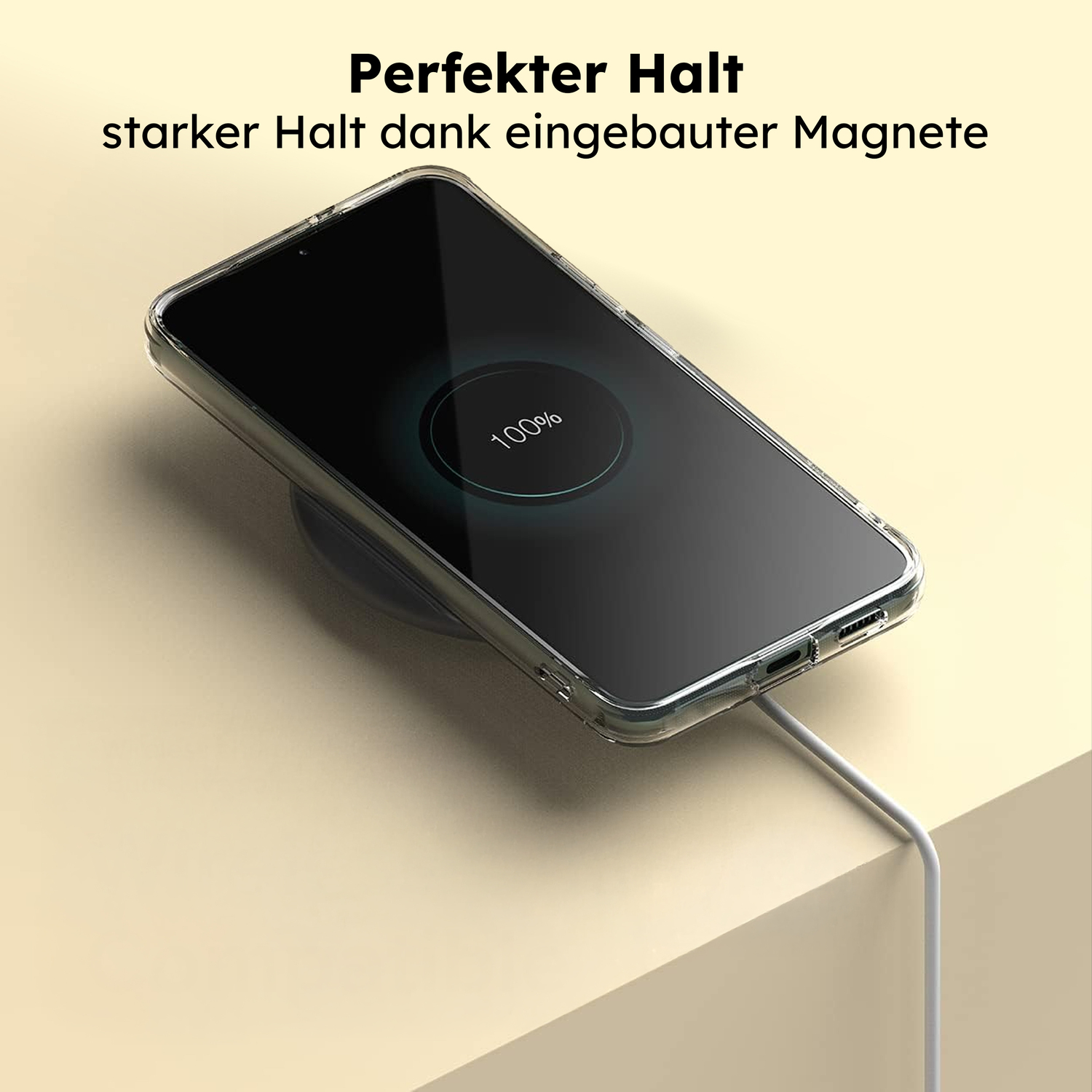 alkaya. | LUCID Clear Case kompatibel mit Magsafe transparent, Samsung S23