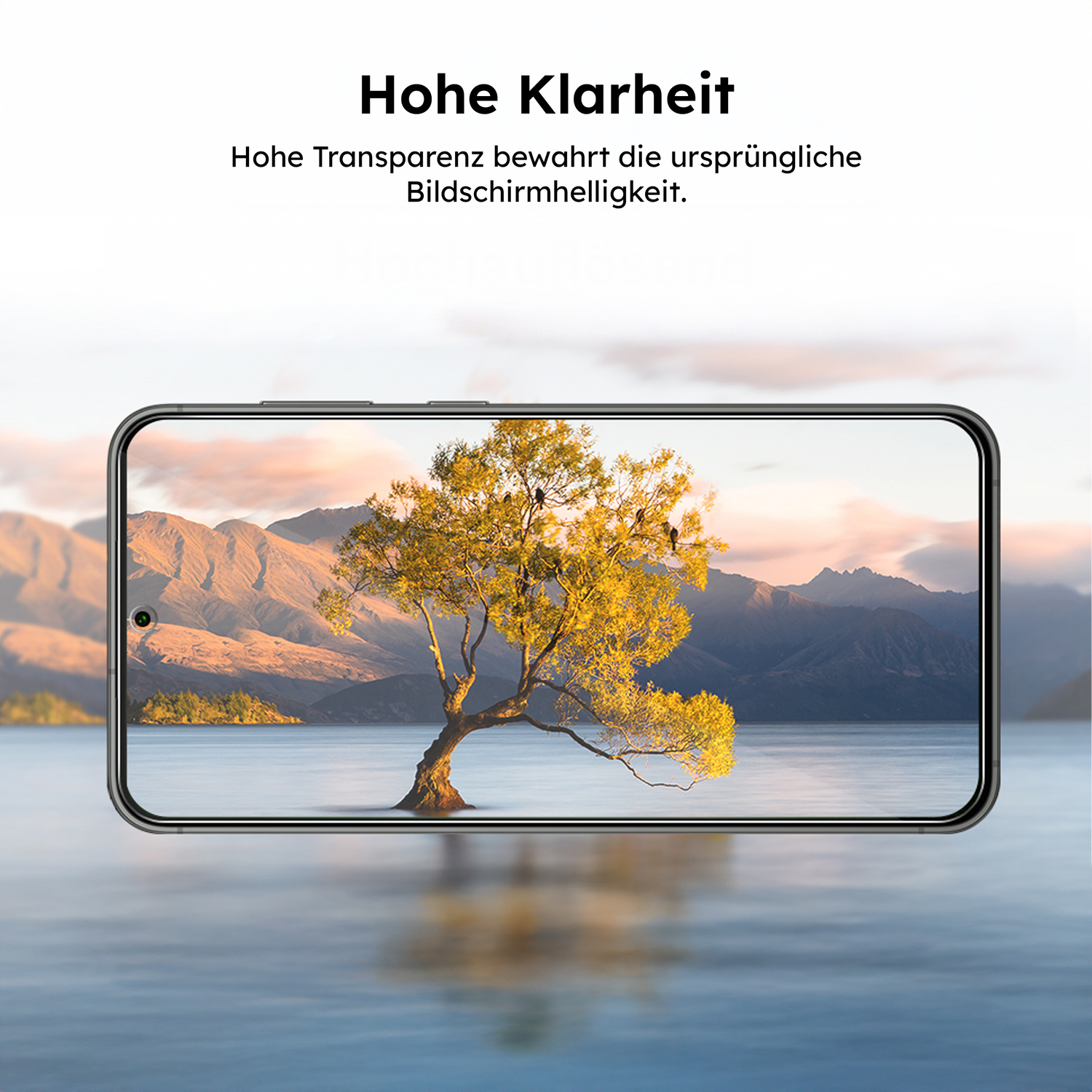 alkaya. | A Shield | Displayschutzglas | 3D Full Cover transparent, Samsung S24+ / S25+