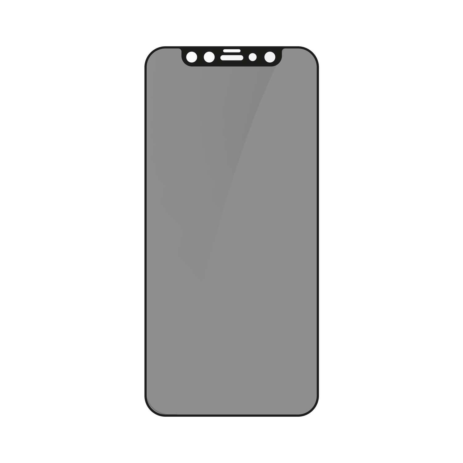 alkaya. | A Shield | Display-Sichtschutzglas | 3D Full Cover | Privacy, iPhone 12/12 Pro