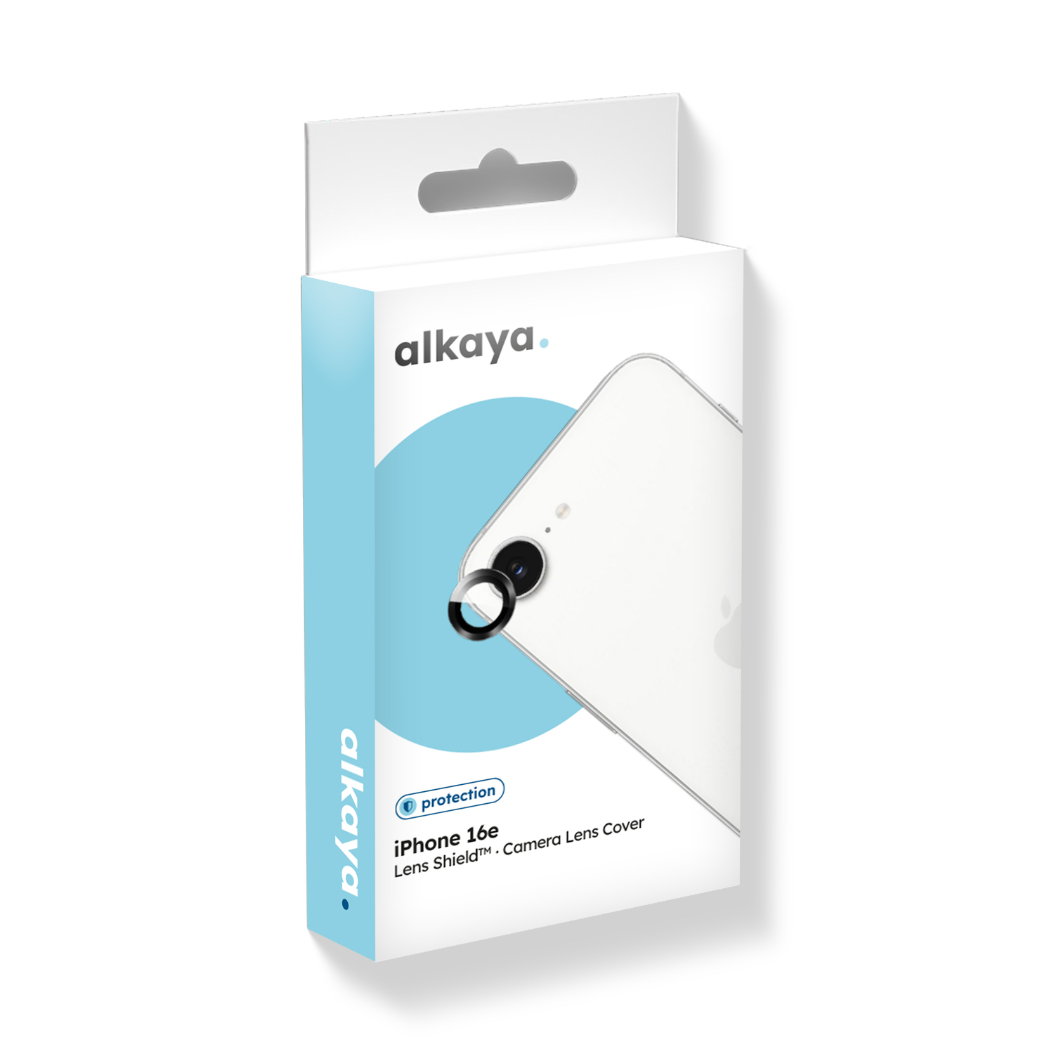 alkaya. | Lens Shield | Kameraschutzglas, Transparent single lens, iPhone 16e