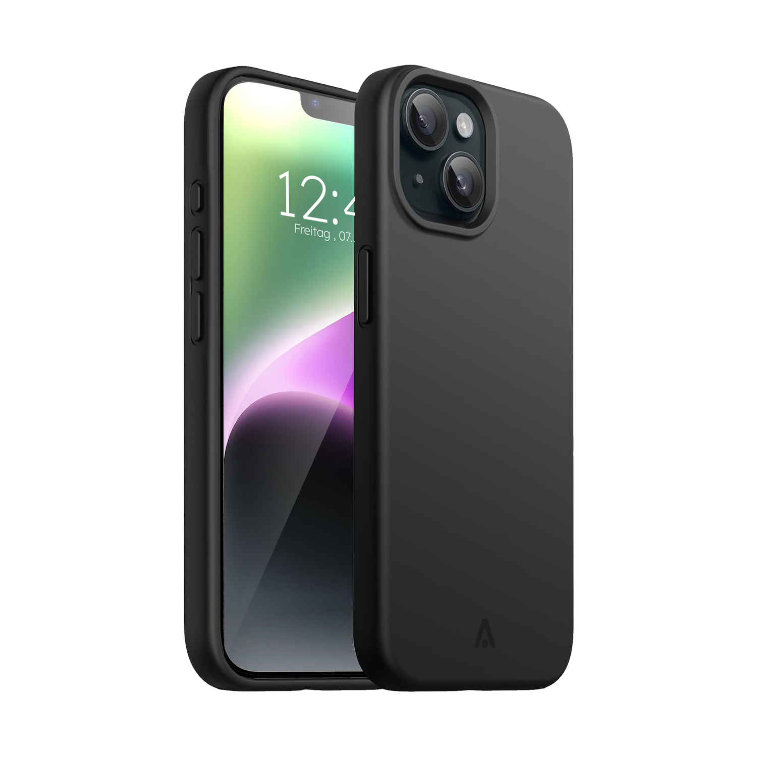 alkaya. | LUCID Silikon Case kompatibel mit Magsafe schwarz, iPhone 14 Plus
