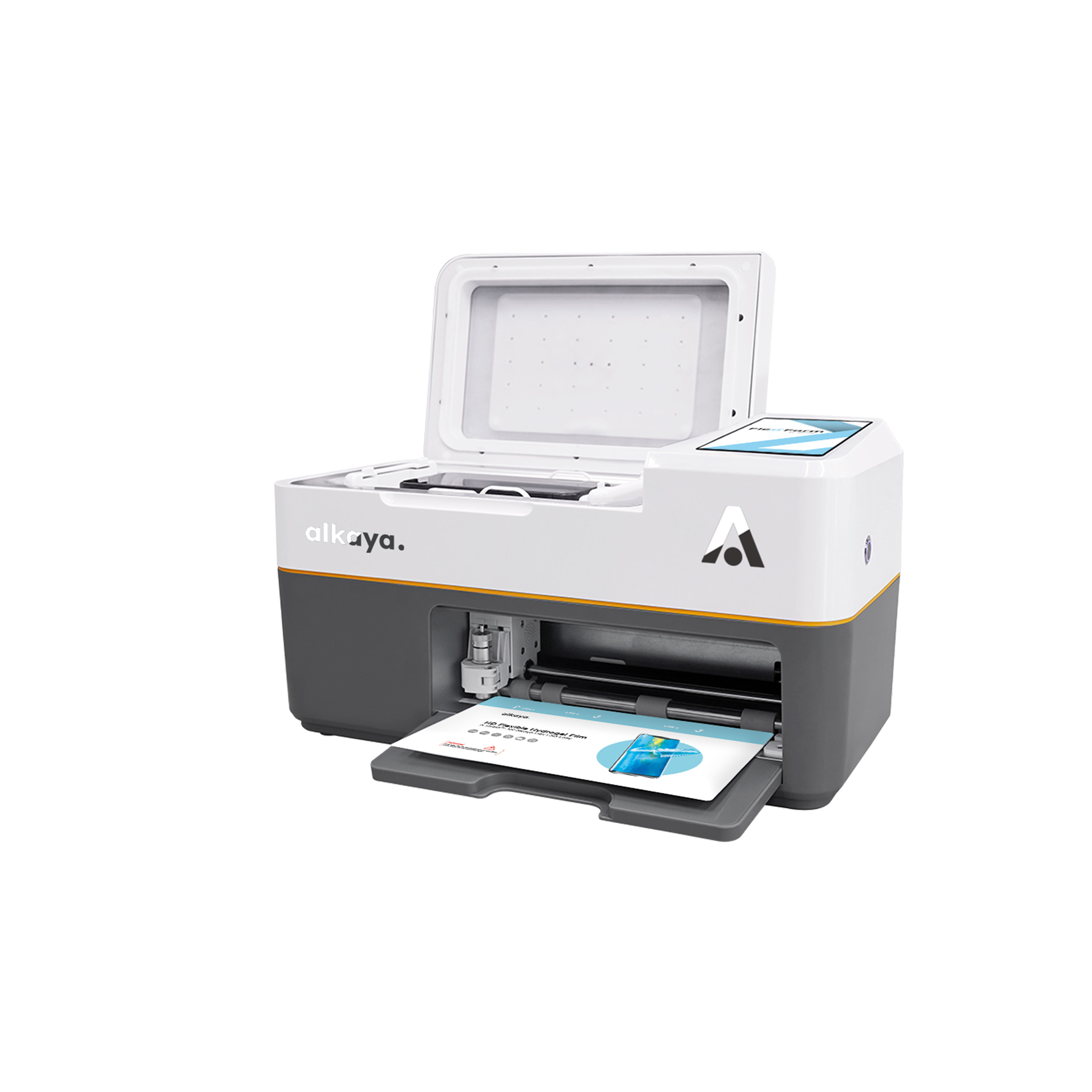 A ShieldTM Flex Form „easy“  Screen Protector Film Cutting Applying Machine . 12,9"