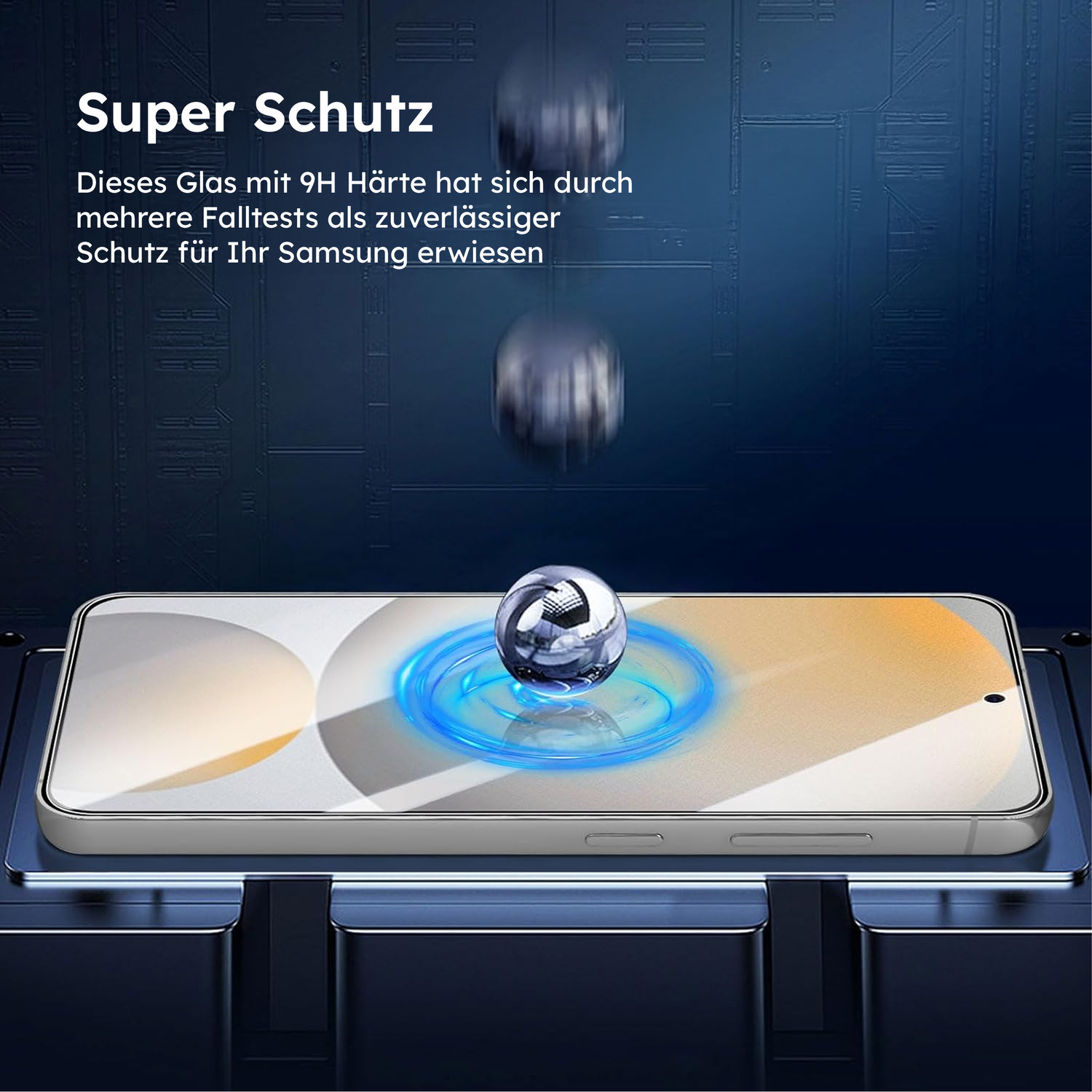 alkaya. | A Shield | Displayschutzglas | 3D Full Cover transparent, Samsung S24+ / S25+