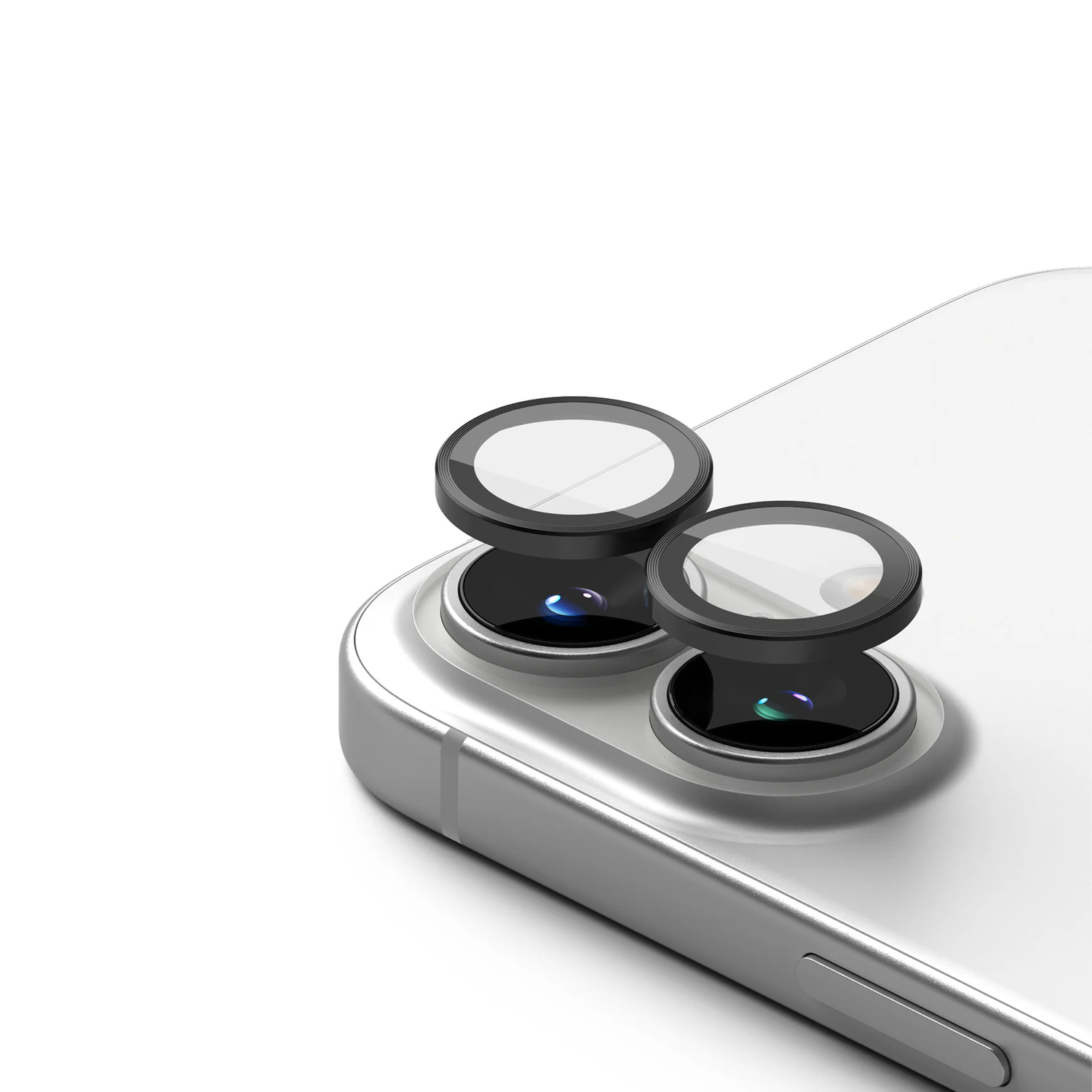 alkaya. | Lens Shield | Kameraschutzglas, Transparent single lens,  iPhone 16/16 Plus