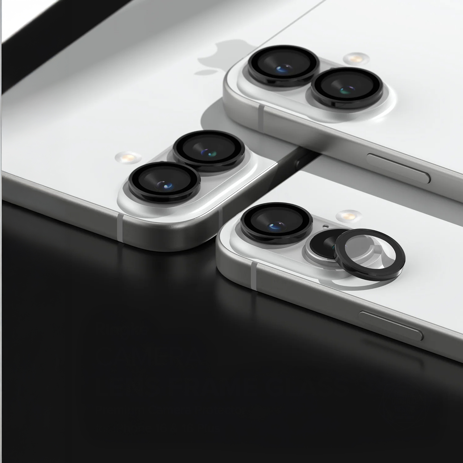 alkaya. | Lens Shield | Kameraschutzglas, Transparent single lens,  iPhone 16/16 Plus