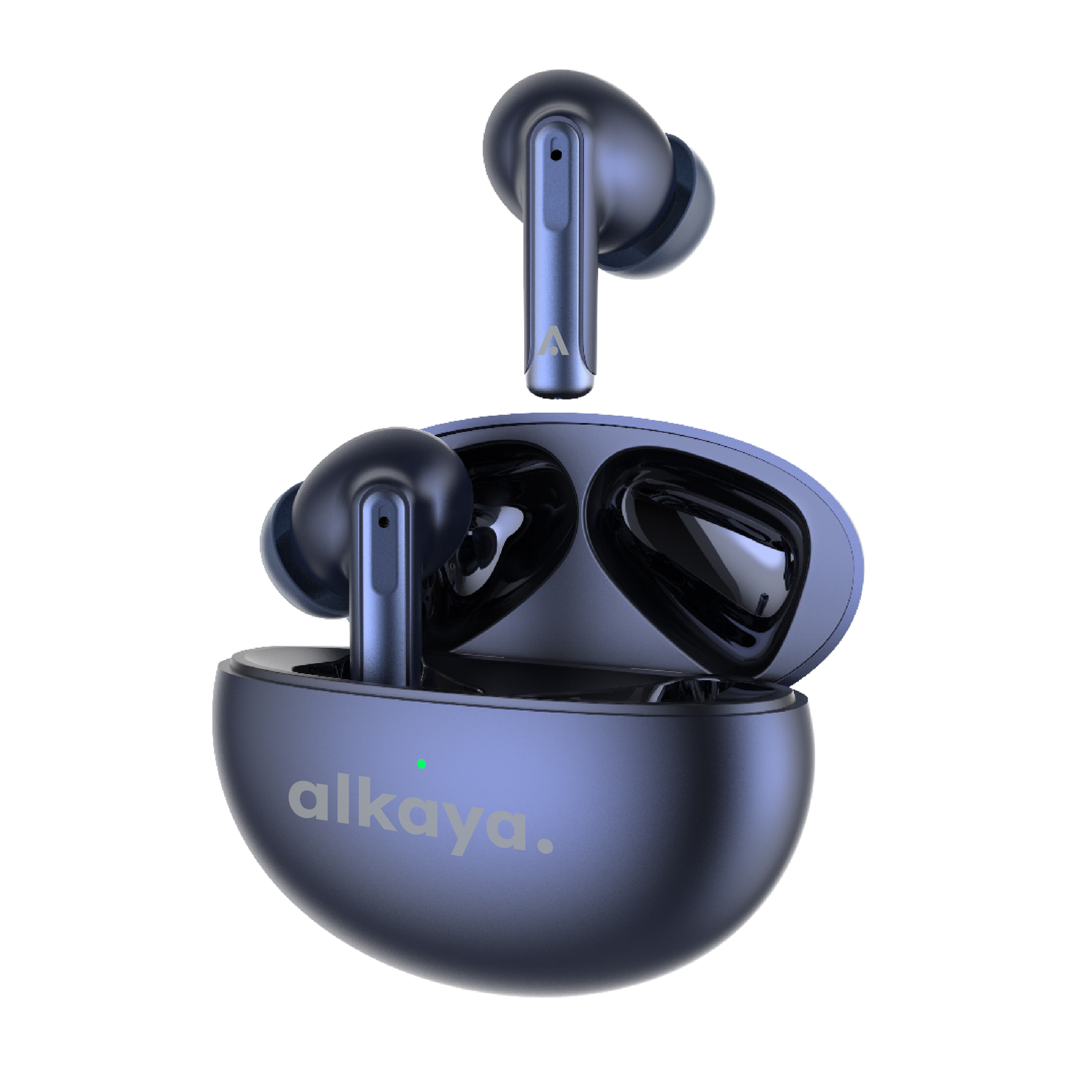 alkaya. | A Buds Pro Quantum Sound | Bluetooth Kopfhörer | blau Induktives Laden
