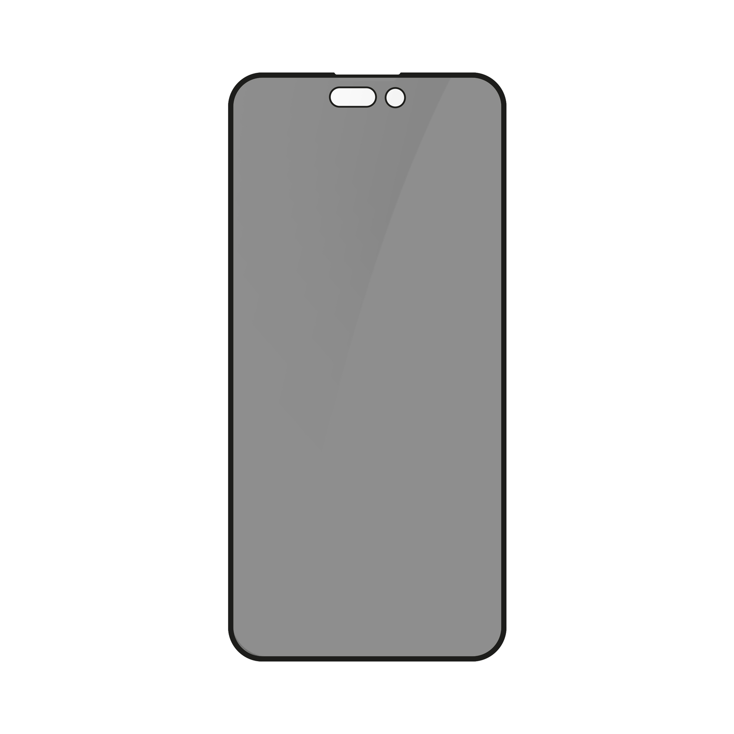 alkaya. | A Shield | Display-Sichtschutzglas | 3D Full Cover | Privacy, iPhone 15 / 16