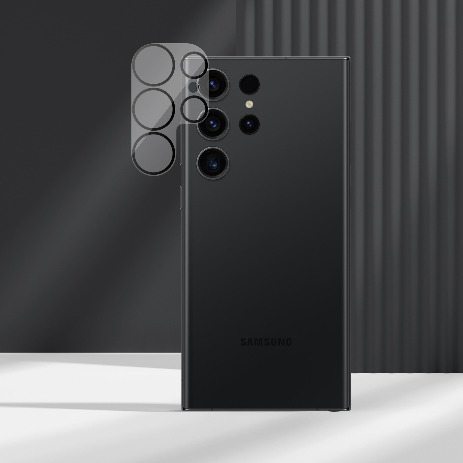 alkaya. | Lens Shield | Kameraschutzglas, Transparent Samsung S23 Ultra