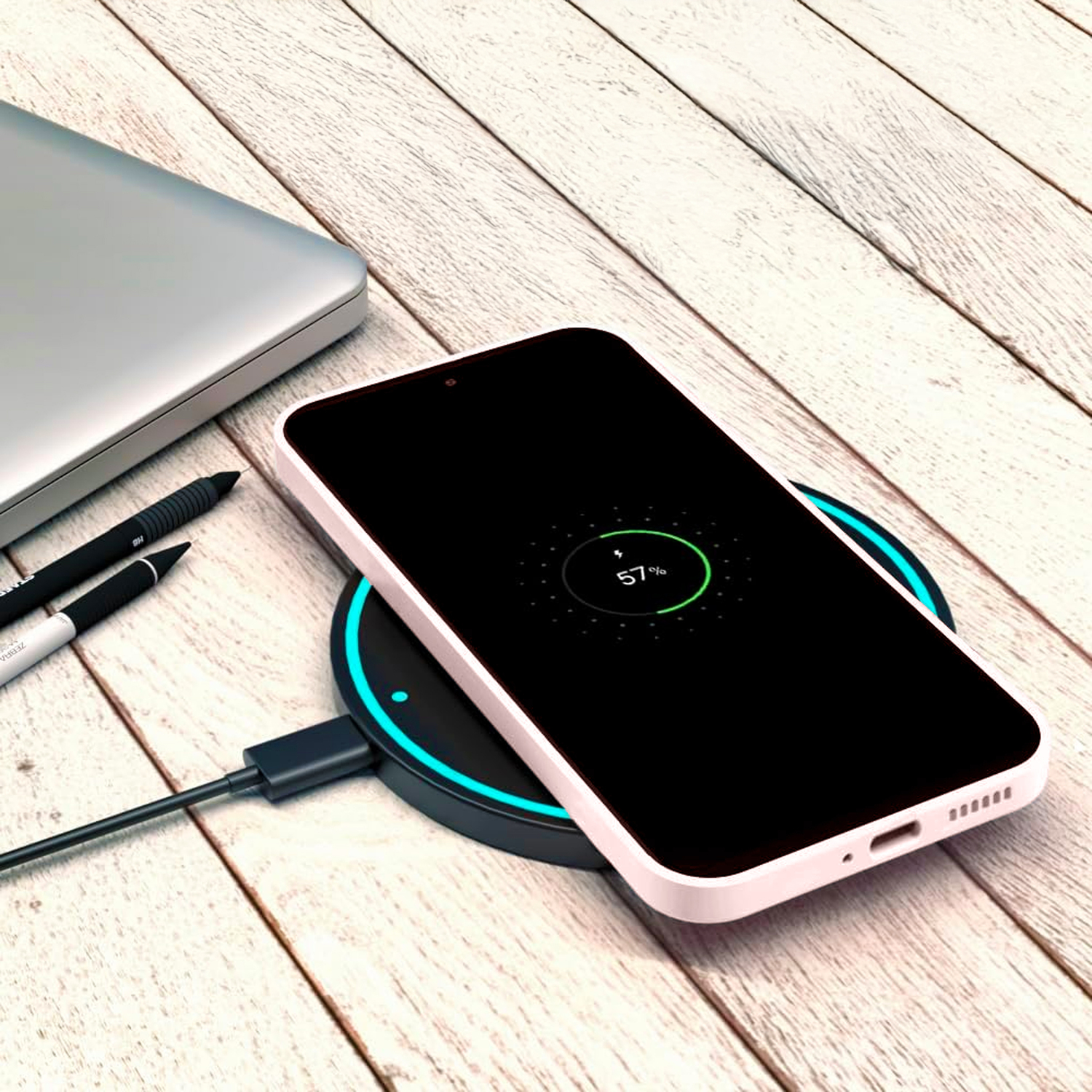 alkaya. | LUCID Silikon Case kompatibel mit Magsafe pink, Samsung S23